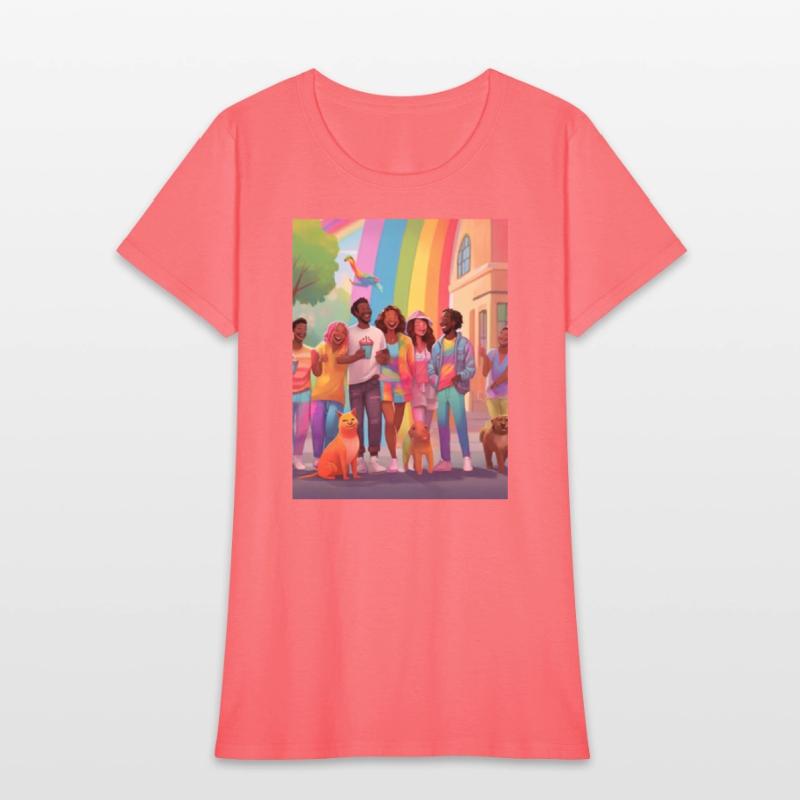 A group of people laughing and enjoying each other