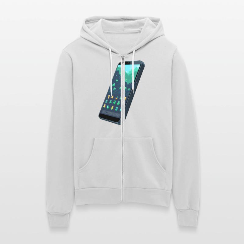 A pixel art of a mobile