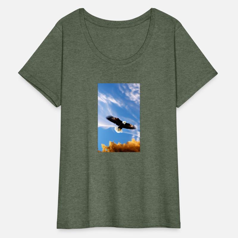 A soaring eagle in the sky-2