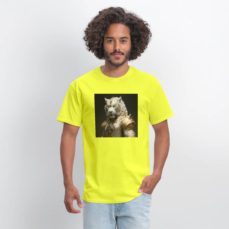 A statue of a tiger hyperdetailed fantasy