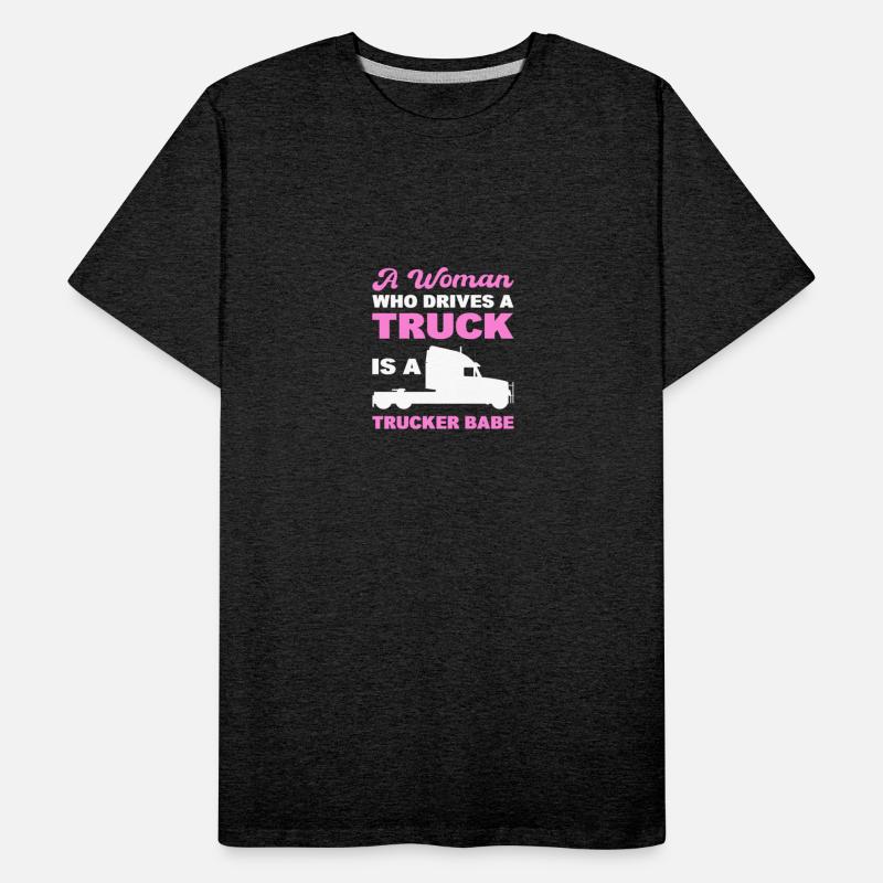 A Trucker Babe Pretty Driver Gift