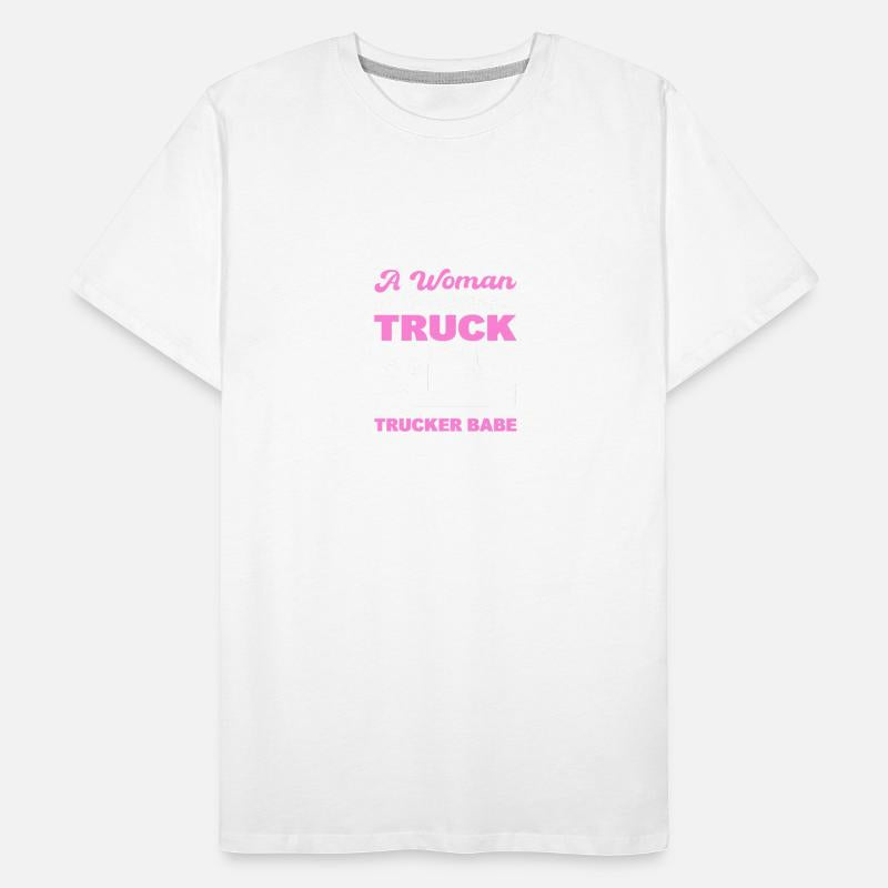 A Trucker Babe Pretty Driver Gift