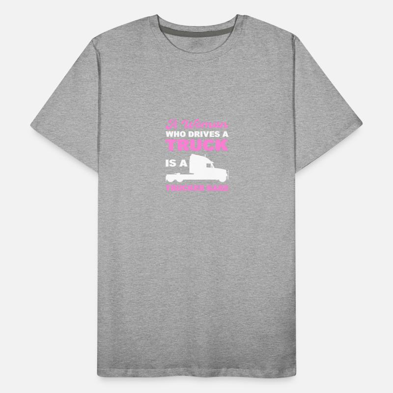 A Trucker Babe Pretty Driver Gift