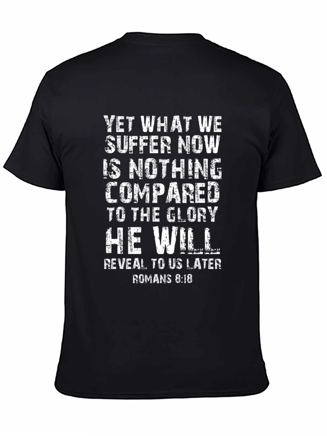 Christian T-Shirt: Romans 8:18 Scripture Tee