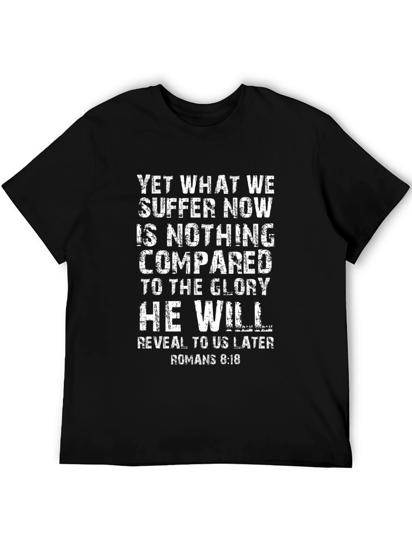 Christian T-Shirt: Romans 8:18 Scripture Tee