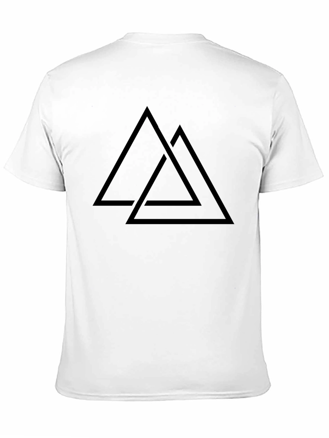 Black Valhalla T-Shirt | Norse Viking Symbol