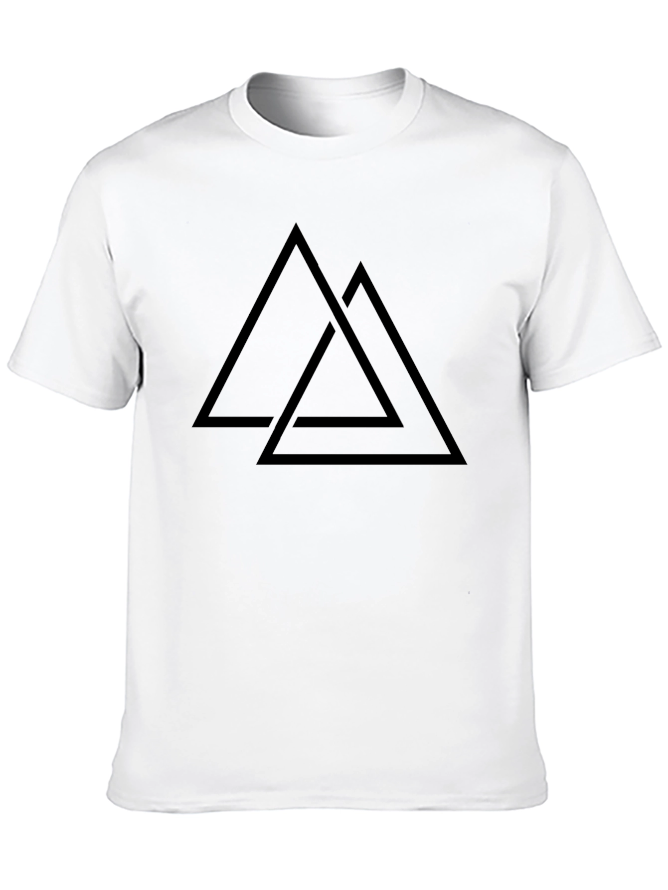Black Valhalla T-Shirt | Norse Viking Symbol