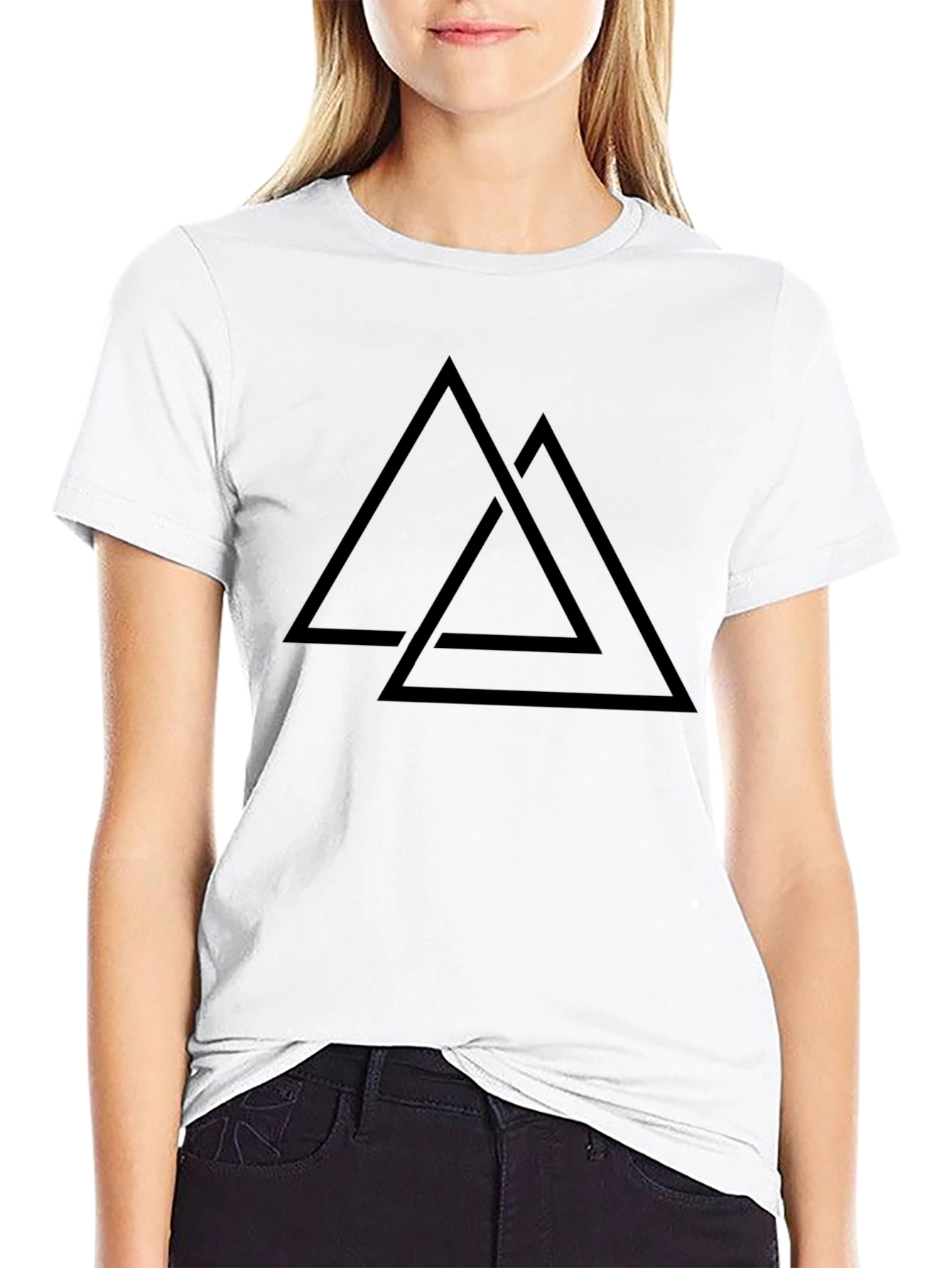 Black Valhalla T-Shirt | Norse Viking Symbol