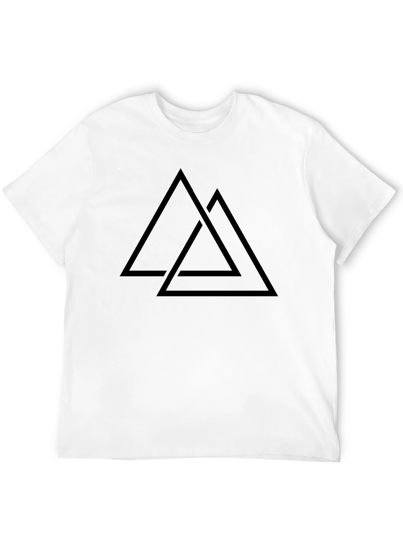 Black Valhalla T-Shirt | Norse Viking Symbol