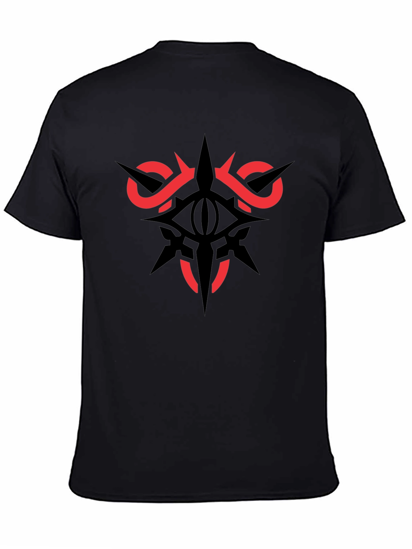 Eye & Horns Graphic Black T-Shirt