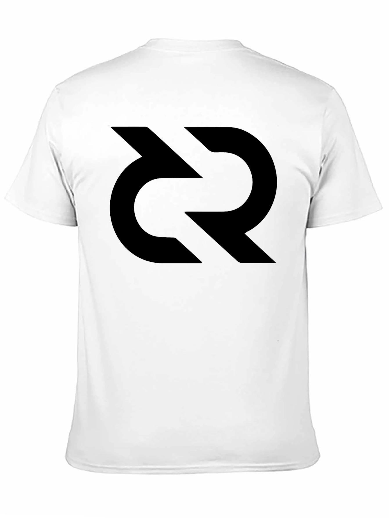Black Graphic Tee - Modern Logo Design