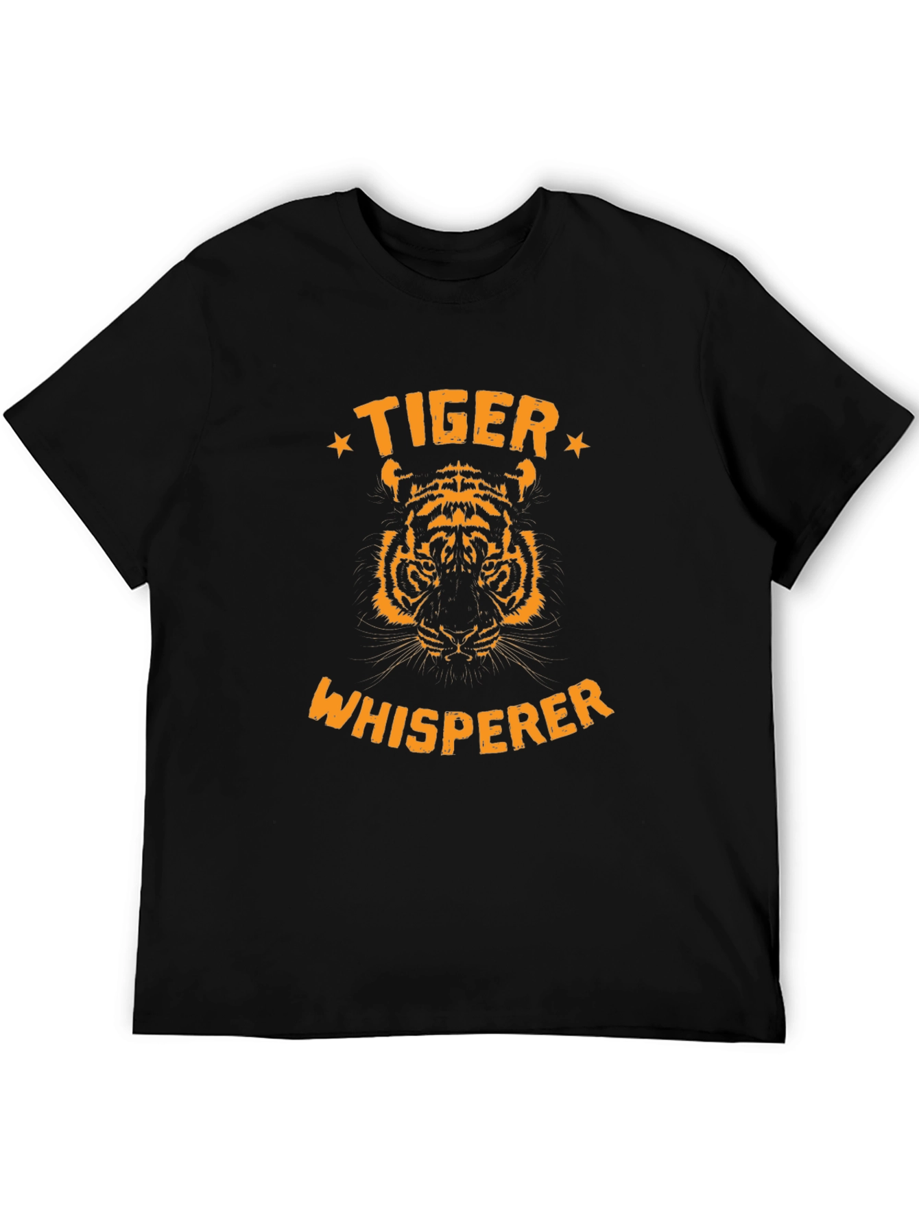 Tiger Whisperer Graphic T-Shirt - Black