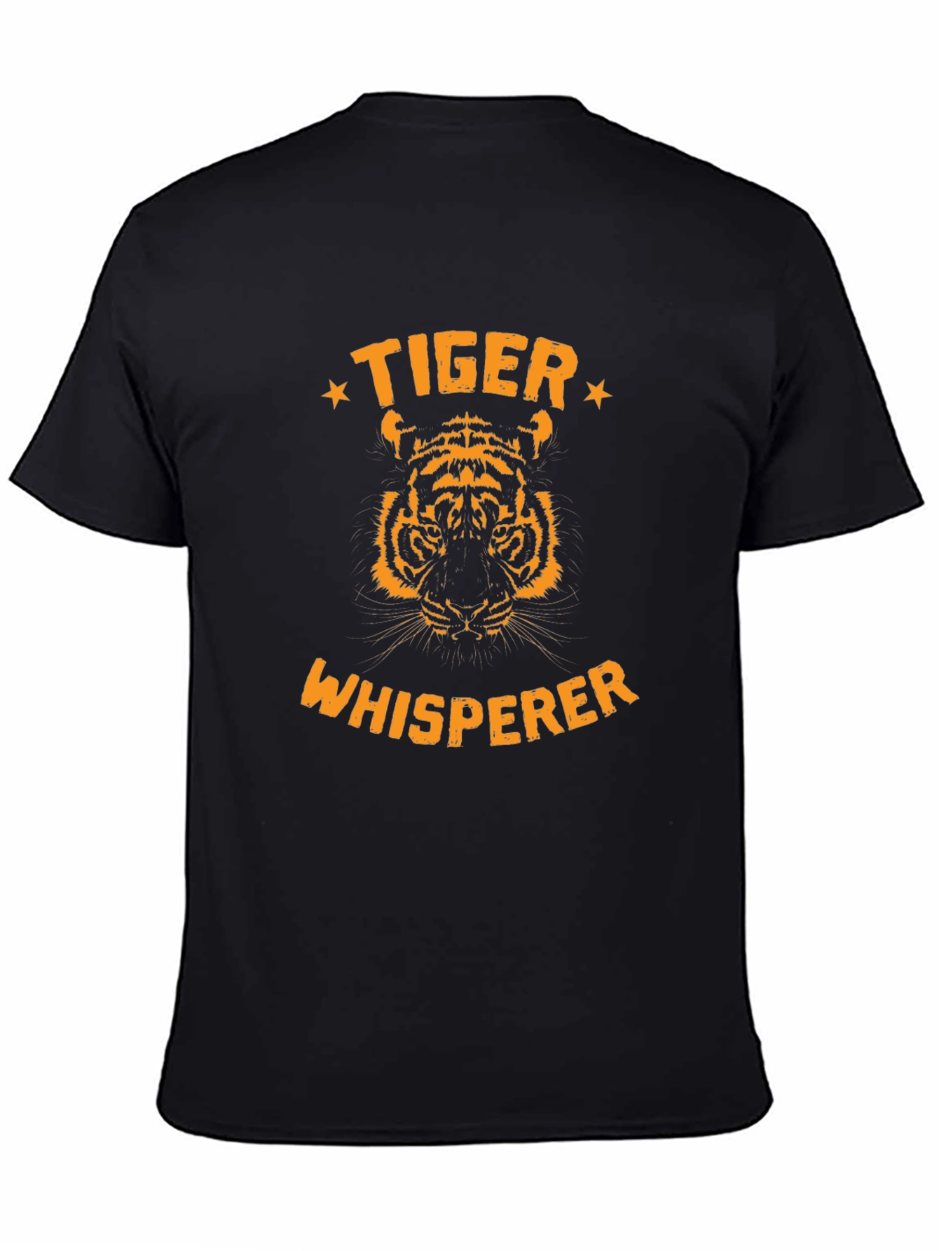 Tiger Whisperer Graphic T-Shirt - Black