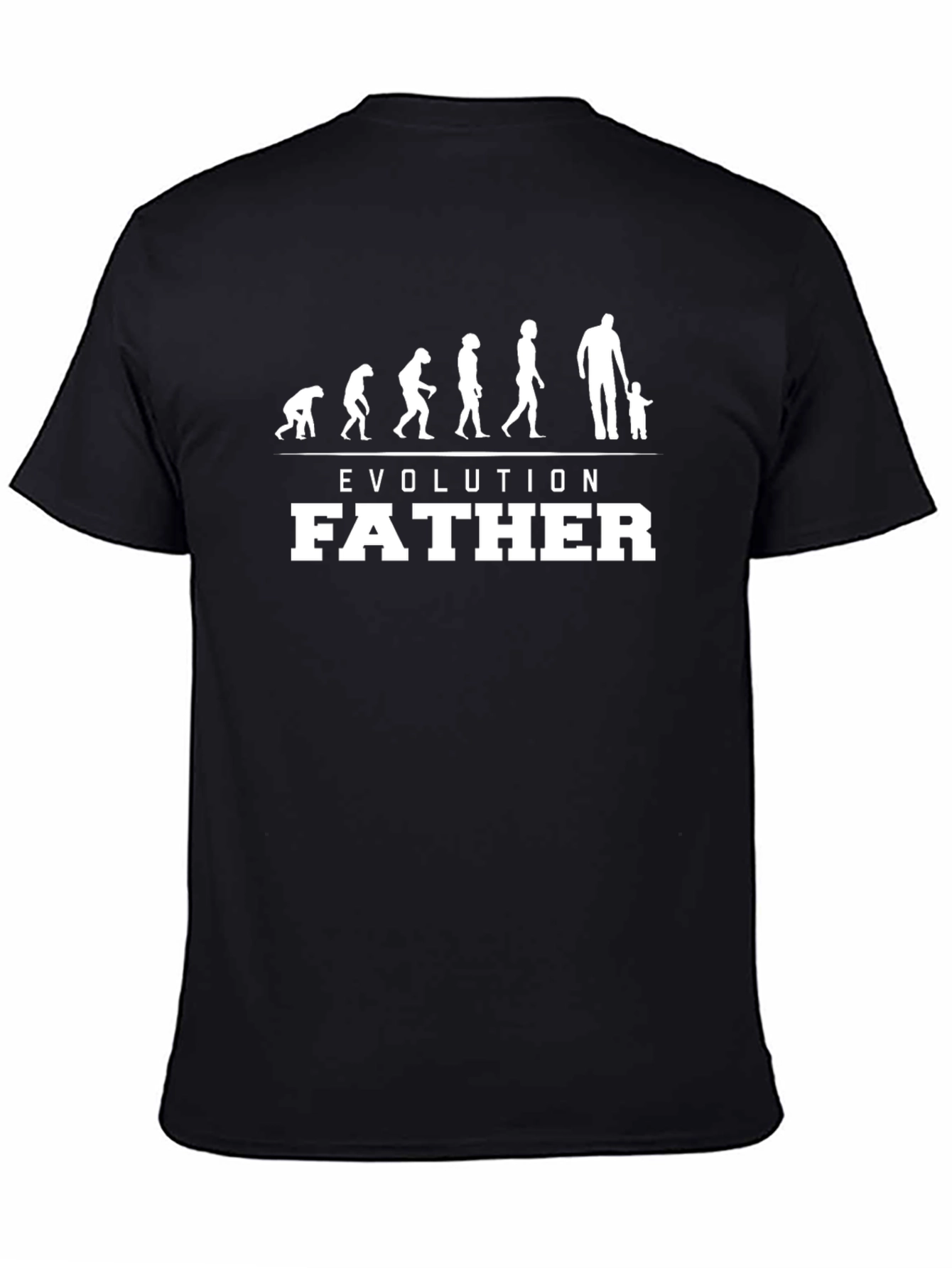 Evolution Father T-Shirt - Funny Dad Gift