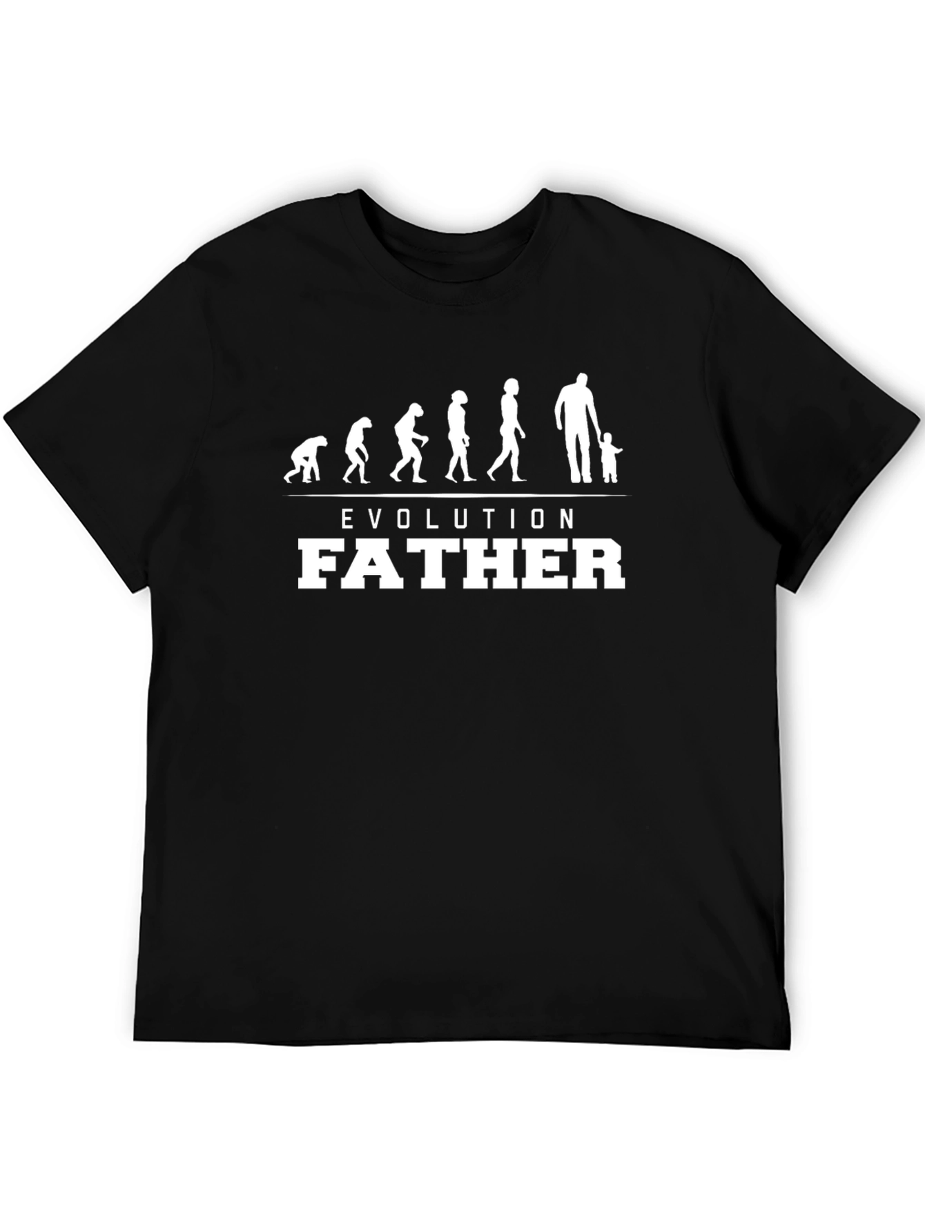 Evolution Father T-Shirt - Funny Dad Gift