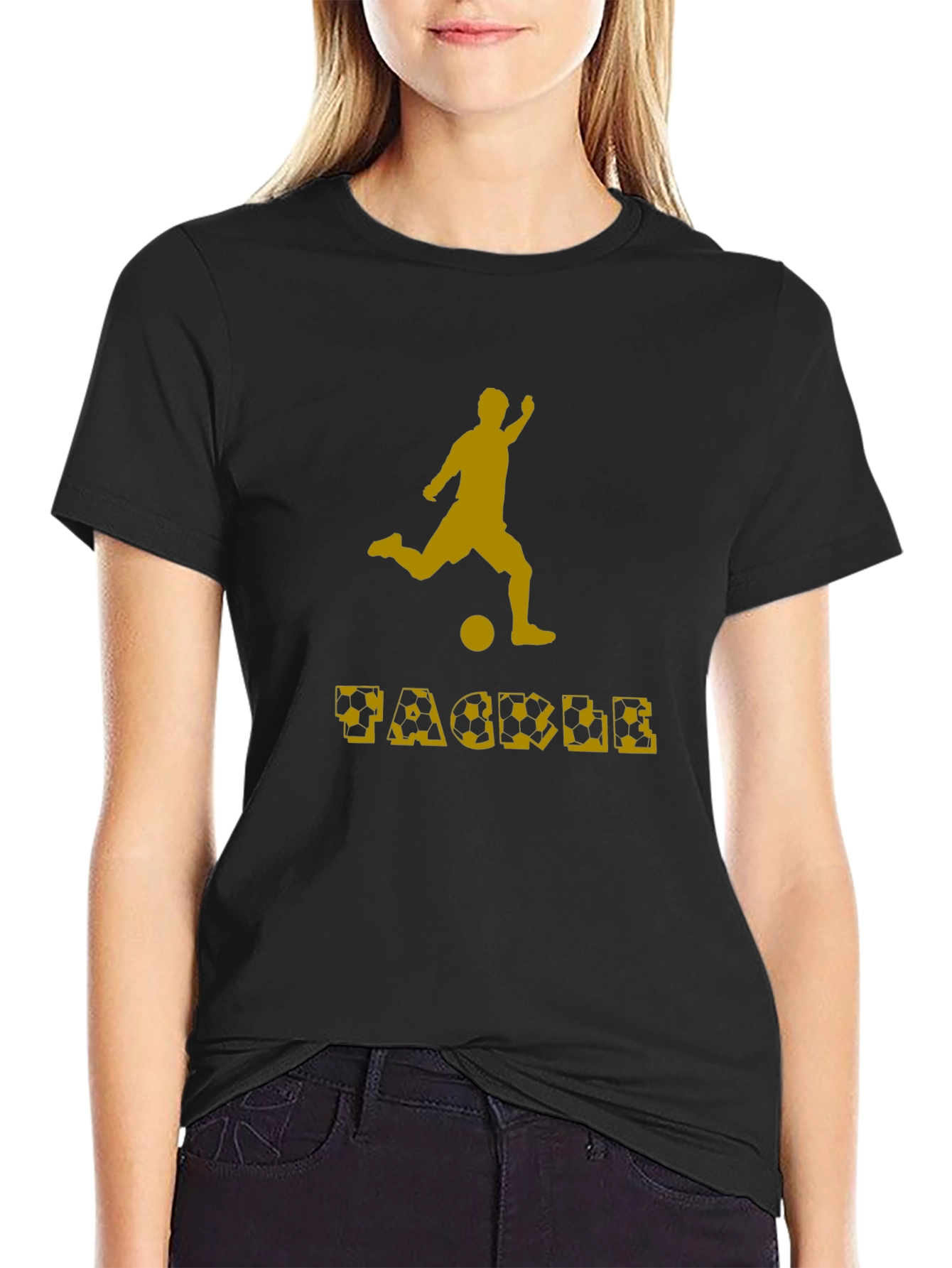 Soccer Tackle Graphic T-Shirt