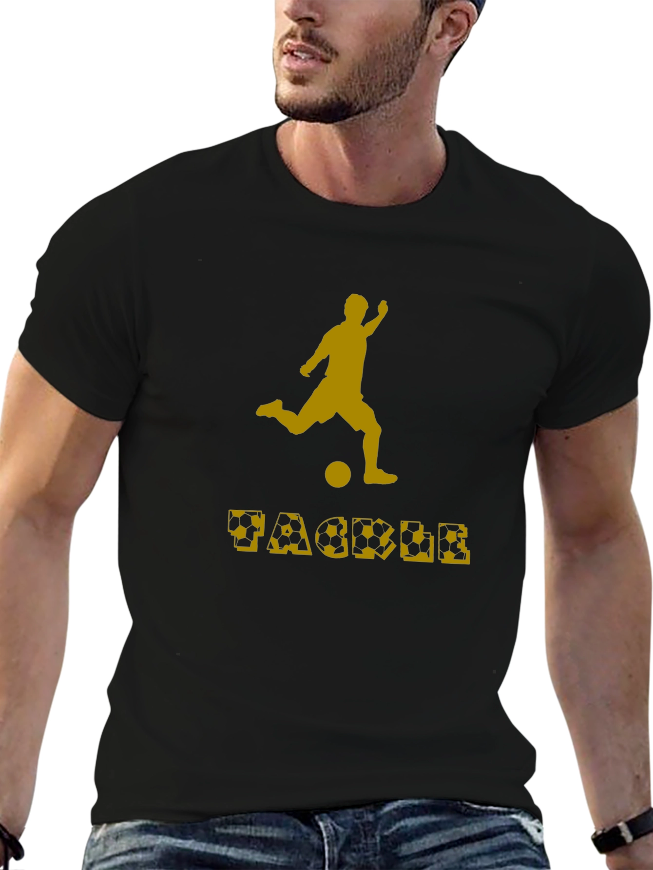 Soccer Tackle Graphic T-Shirt