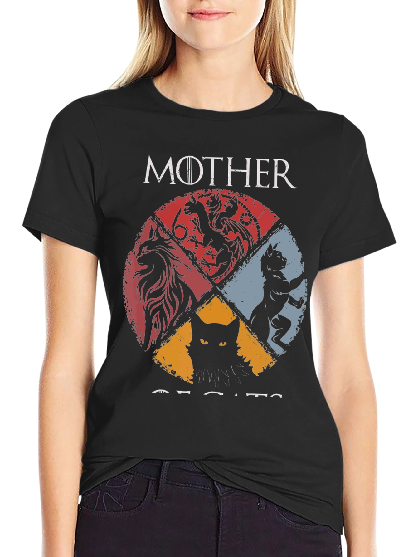 Mother of Cats T-Shirt | Game of Thrones Inspired