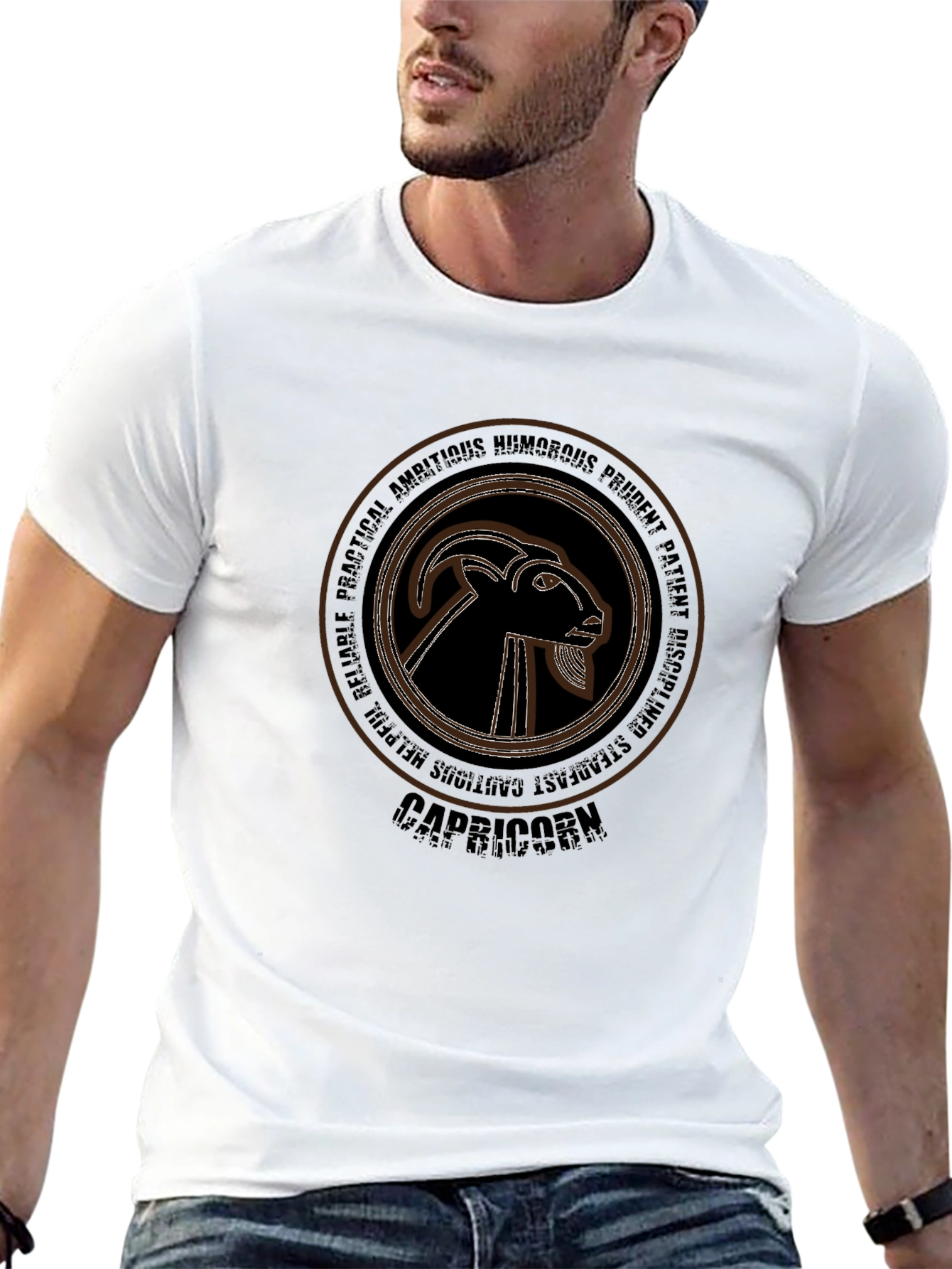 Capricorn Zodiac Sign T-Shirt