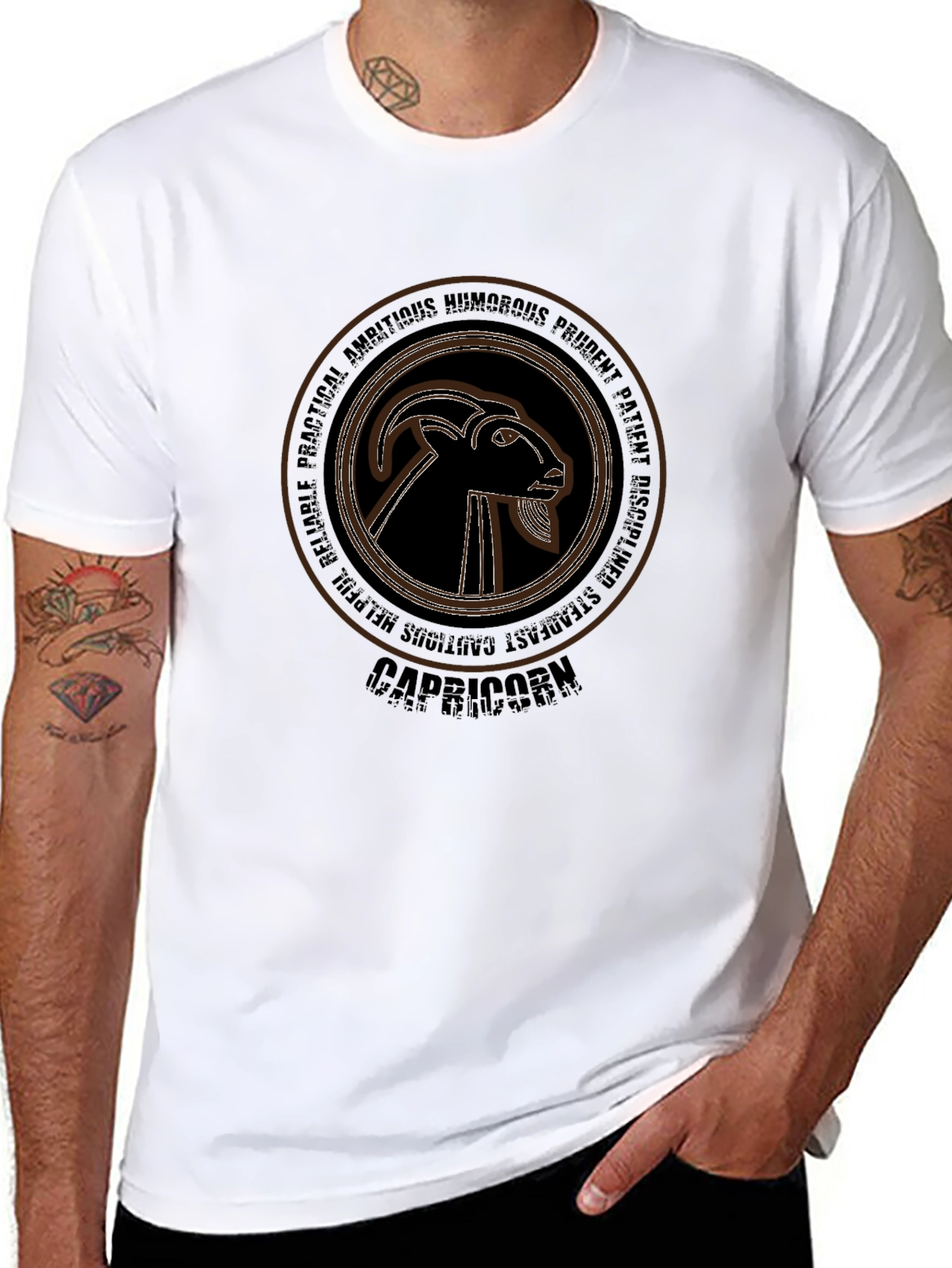 Capricorn Zodiac Sign T-Shirt