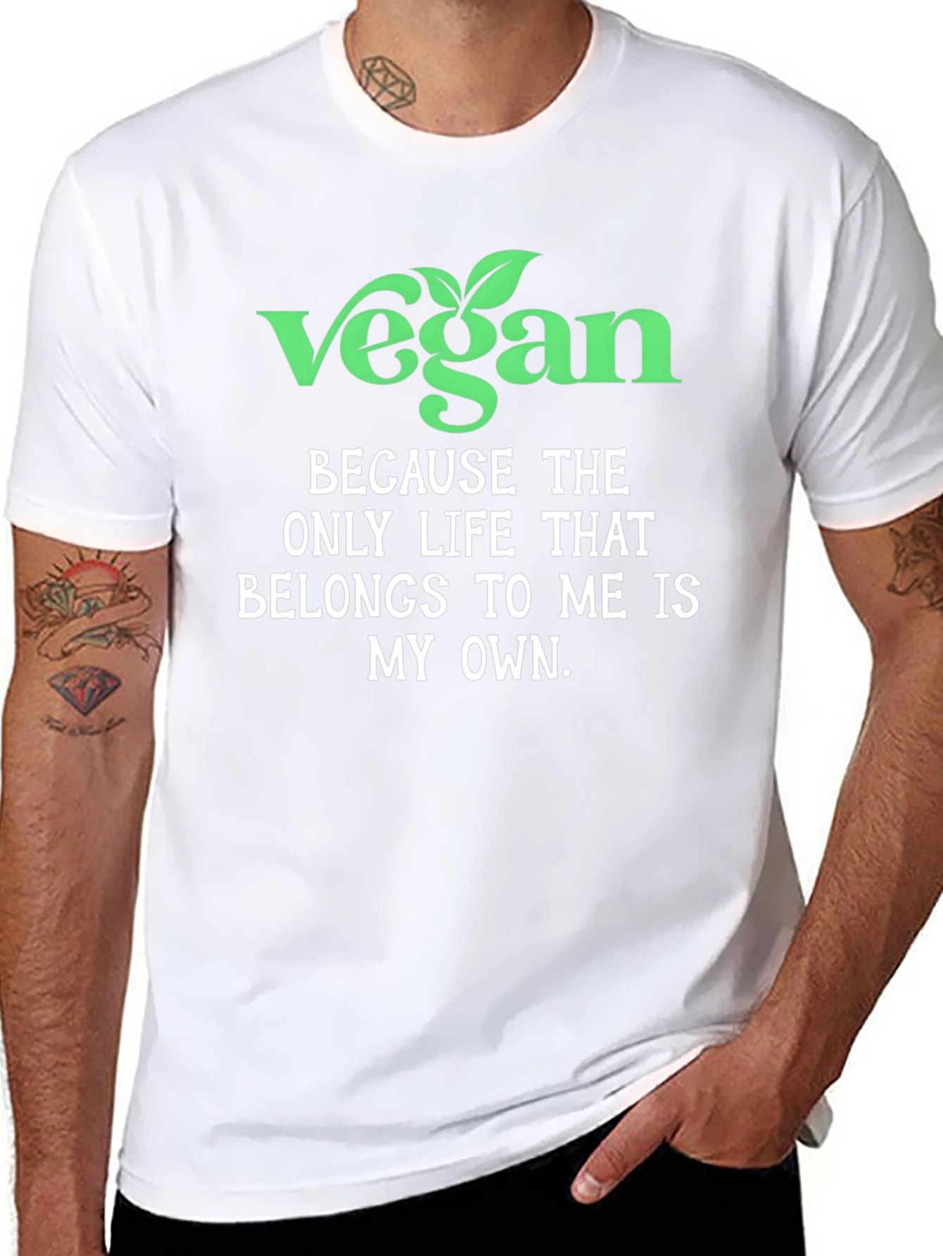 Vegan T-Shirt - Own Your Life