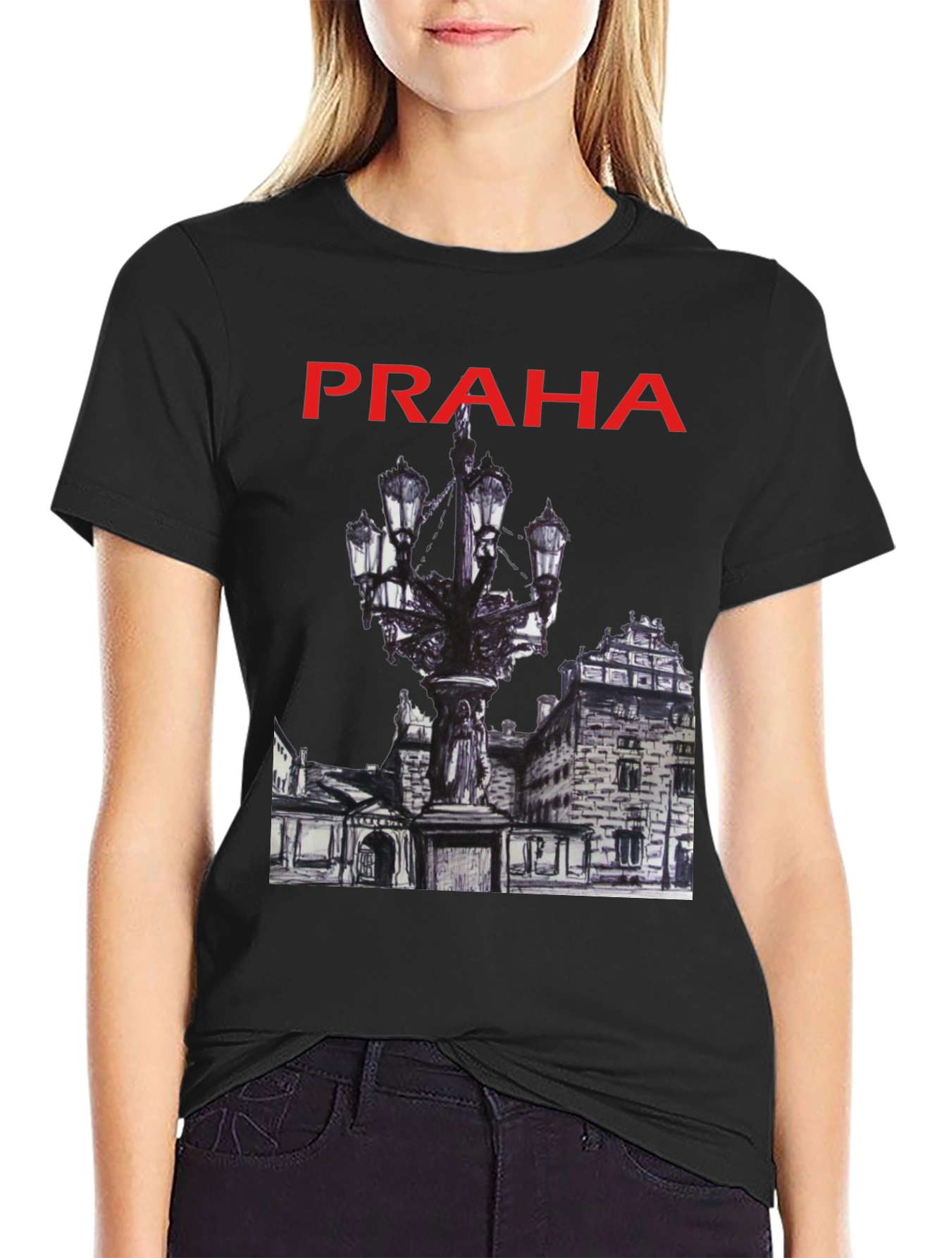 Prague Graphic Print T-Shirt
