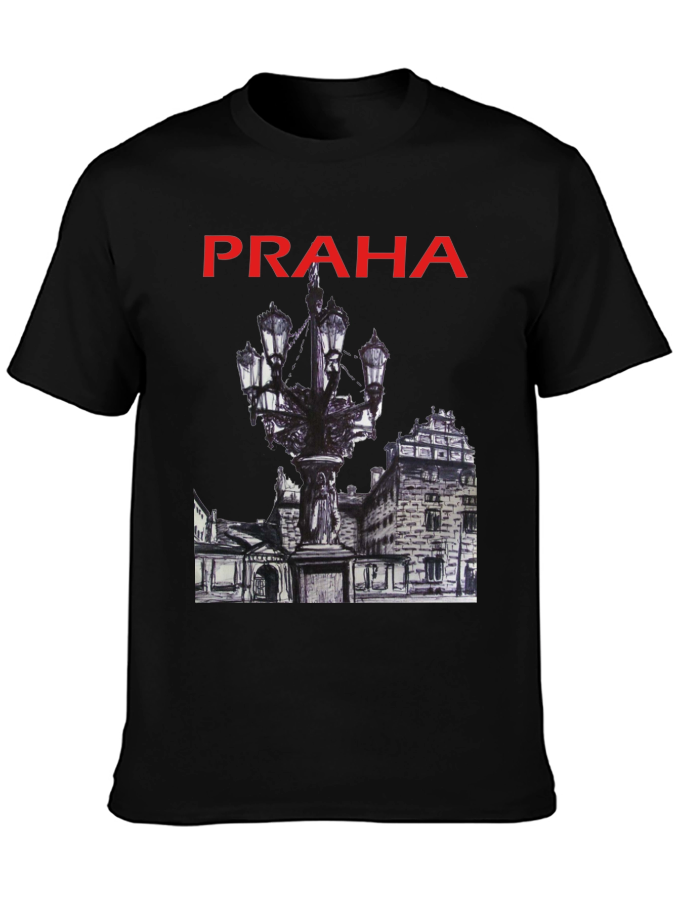 Prague Graphic Print T-Shirt