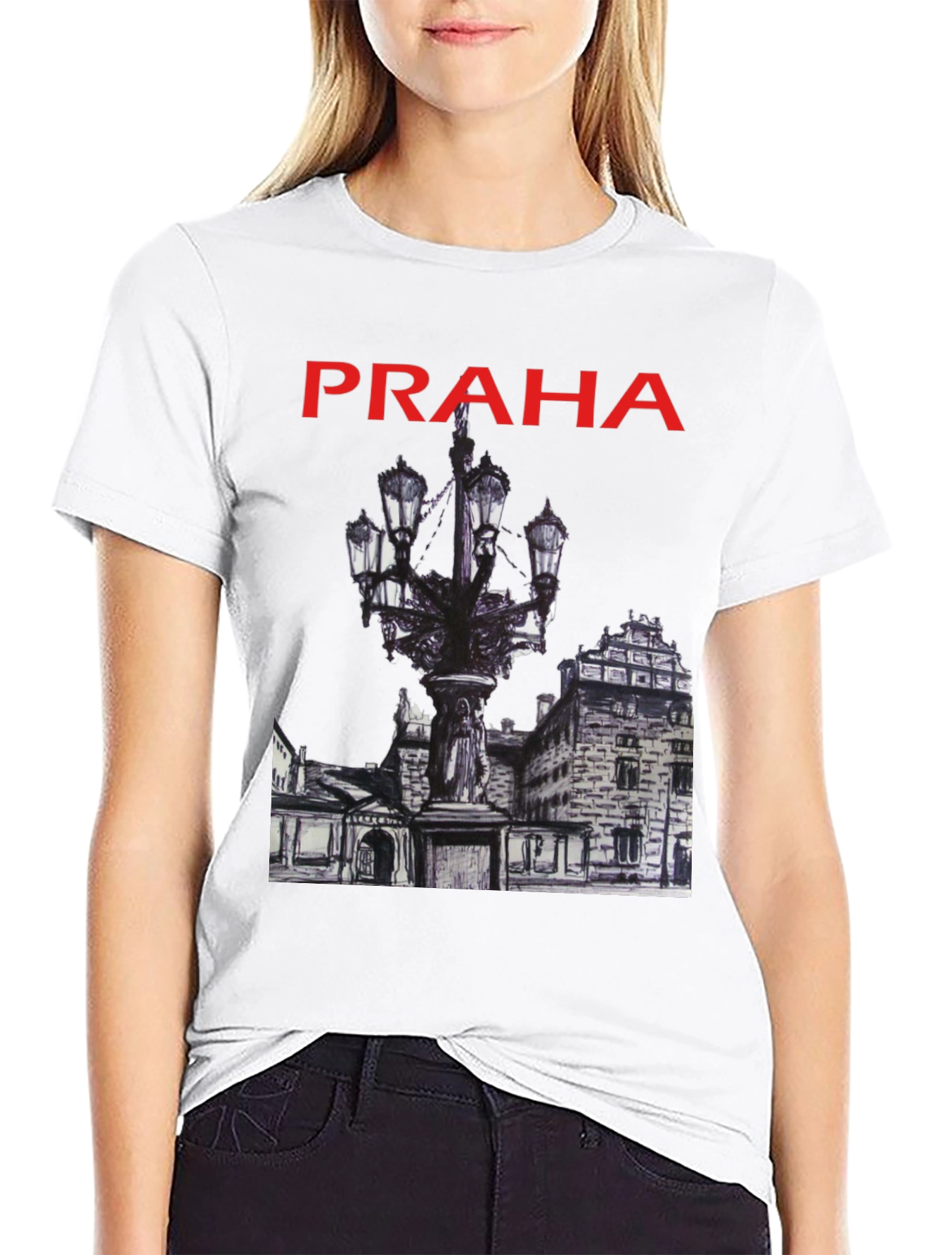 Prague Graphic Print T-Shirt