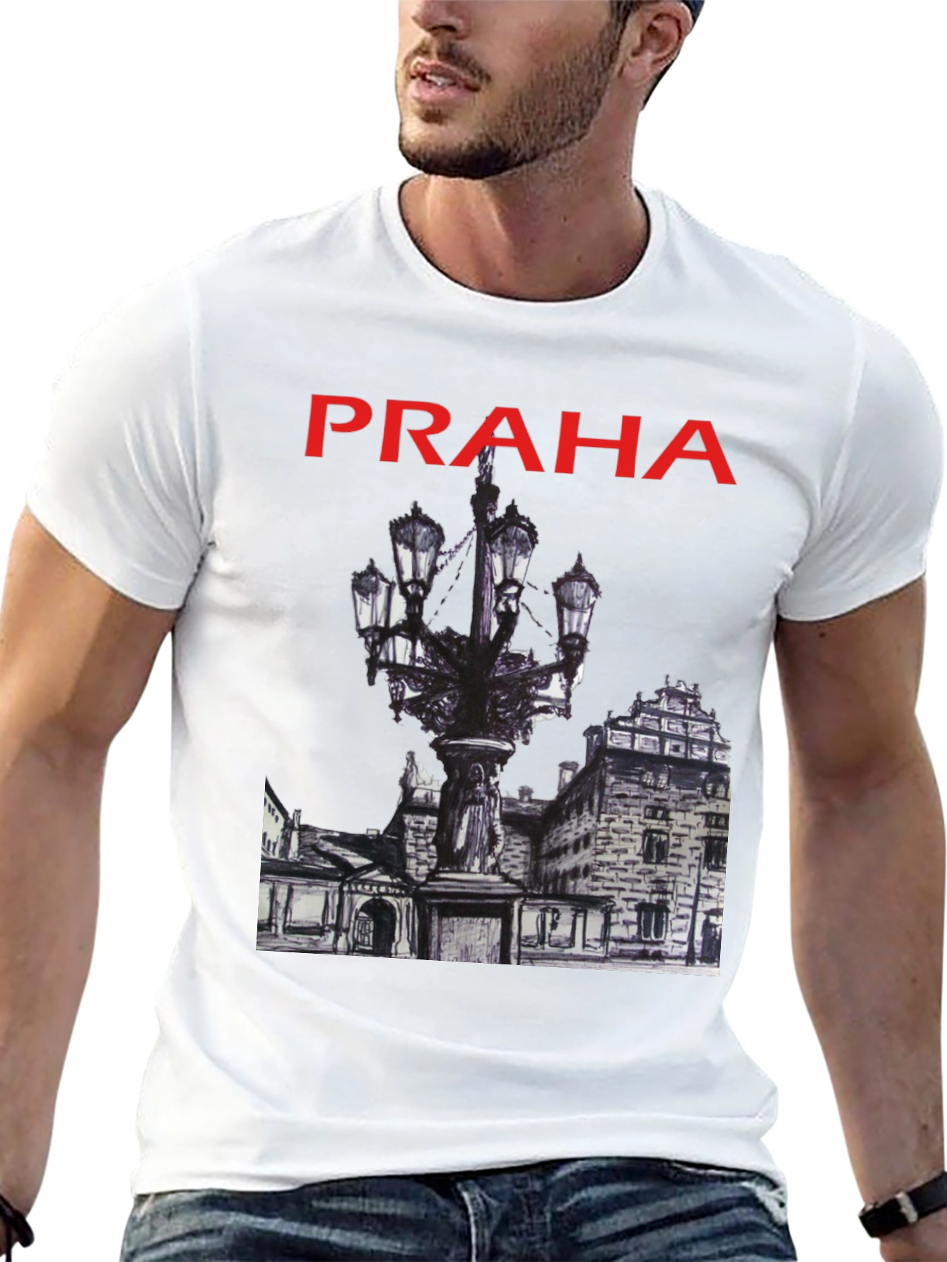 Prague Graphic Print T-Shirt