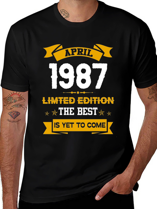 April 1987 Limited Edition Graphic T-Shirt