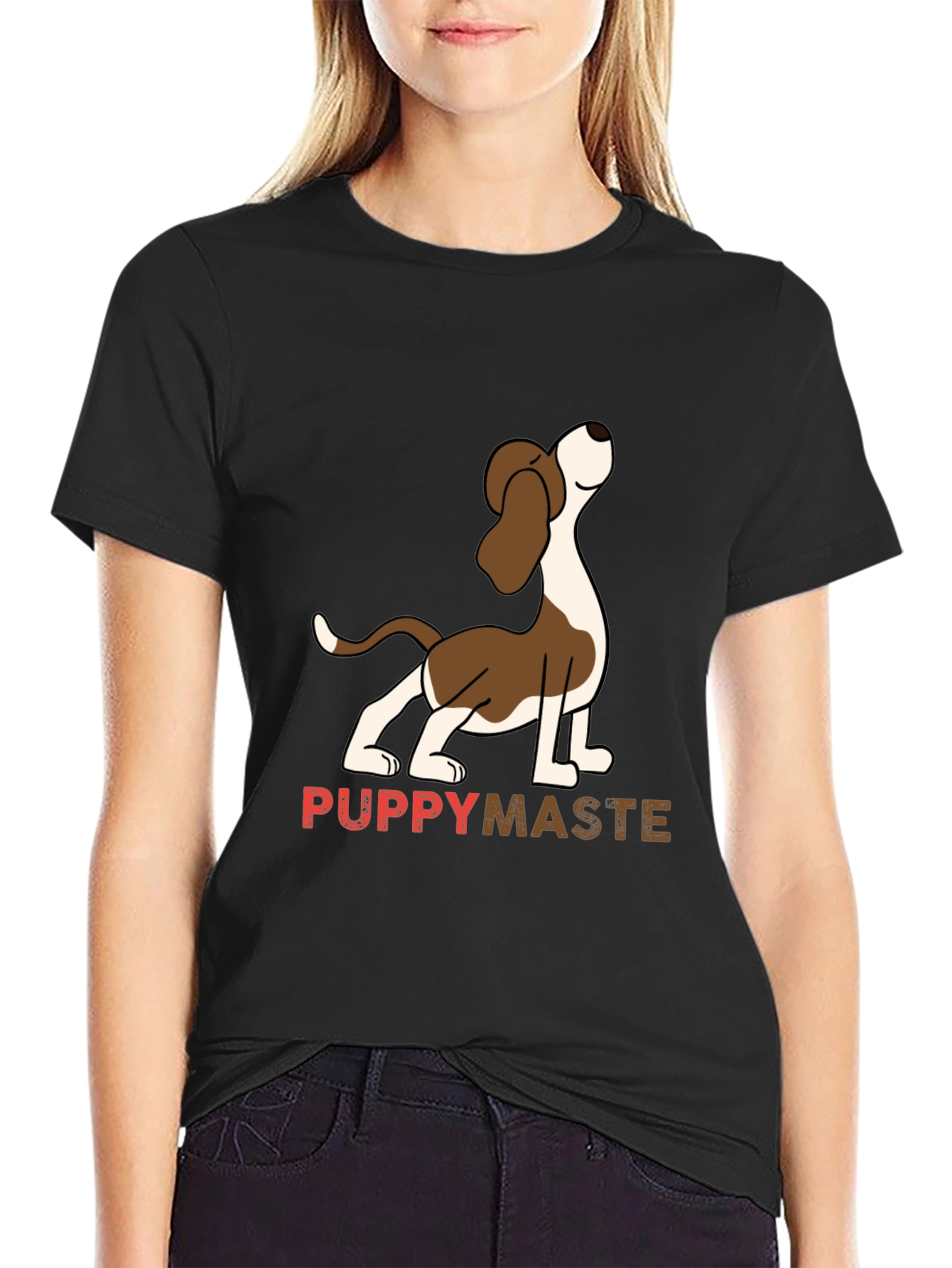 Puppy Master Black T-Shirt