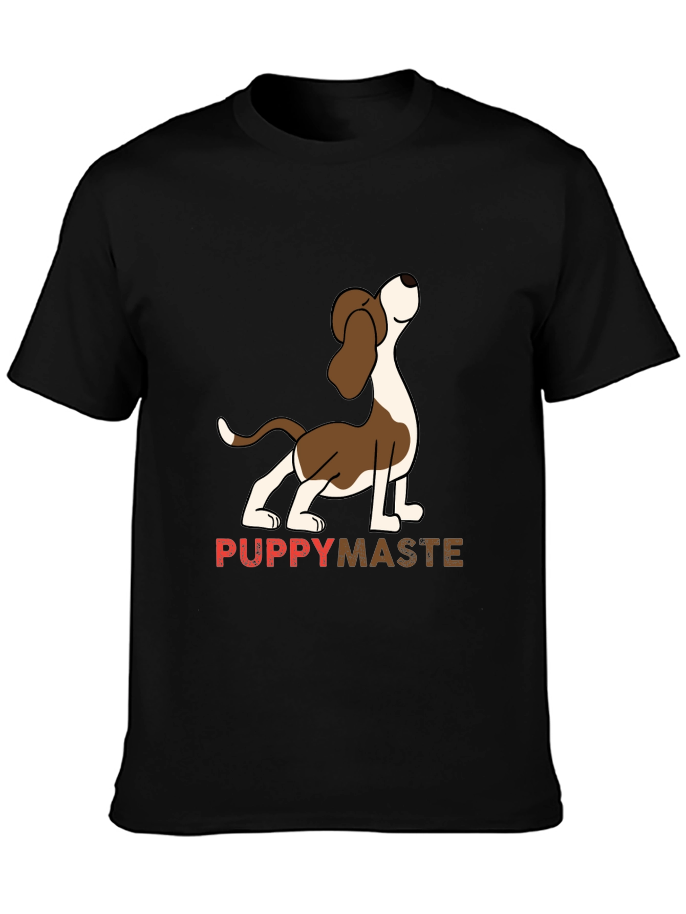 Puppy Master Black T-Shirt