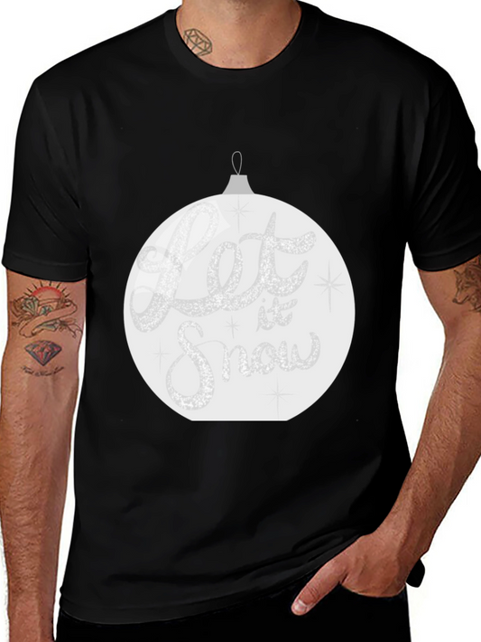 Let it Snow Christmas Ornament T-Shirt