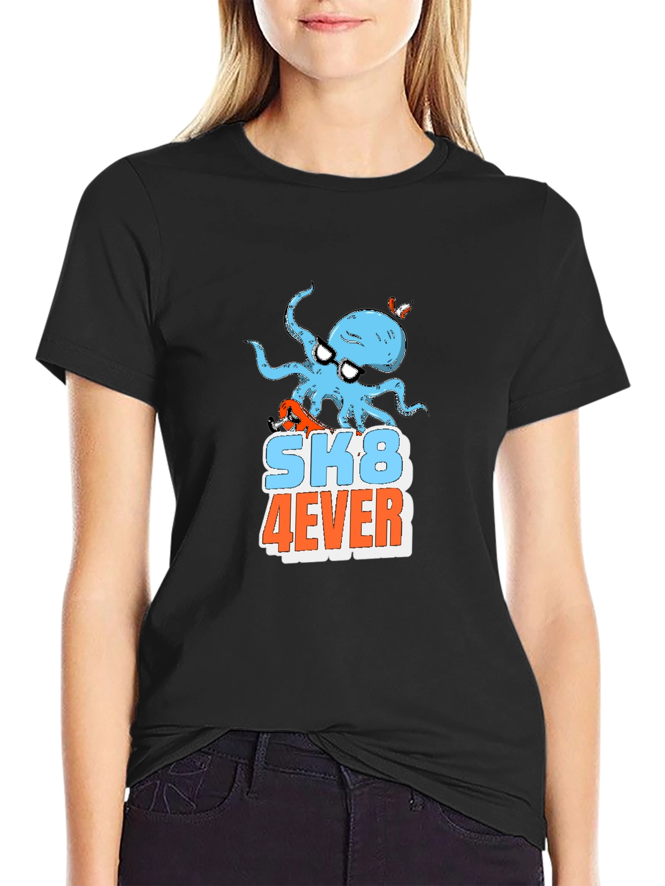 Sk8 4ever Octopus T-shirt