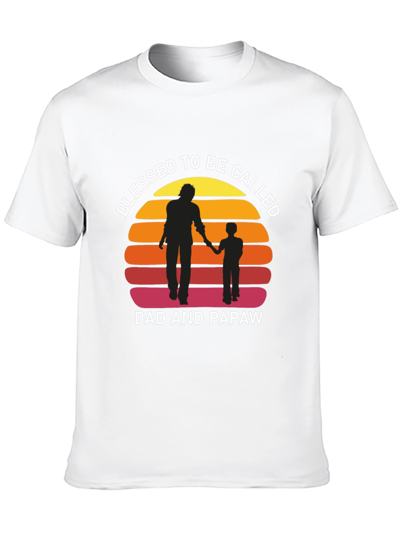 Blessed Dad & Papaw Graphic Tee