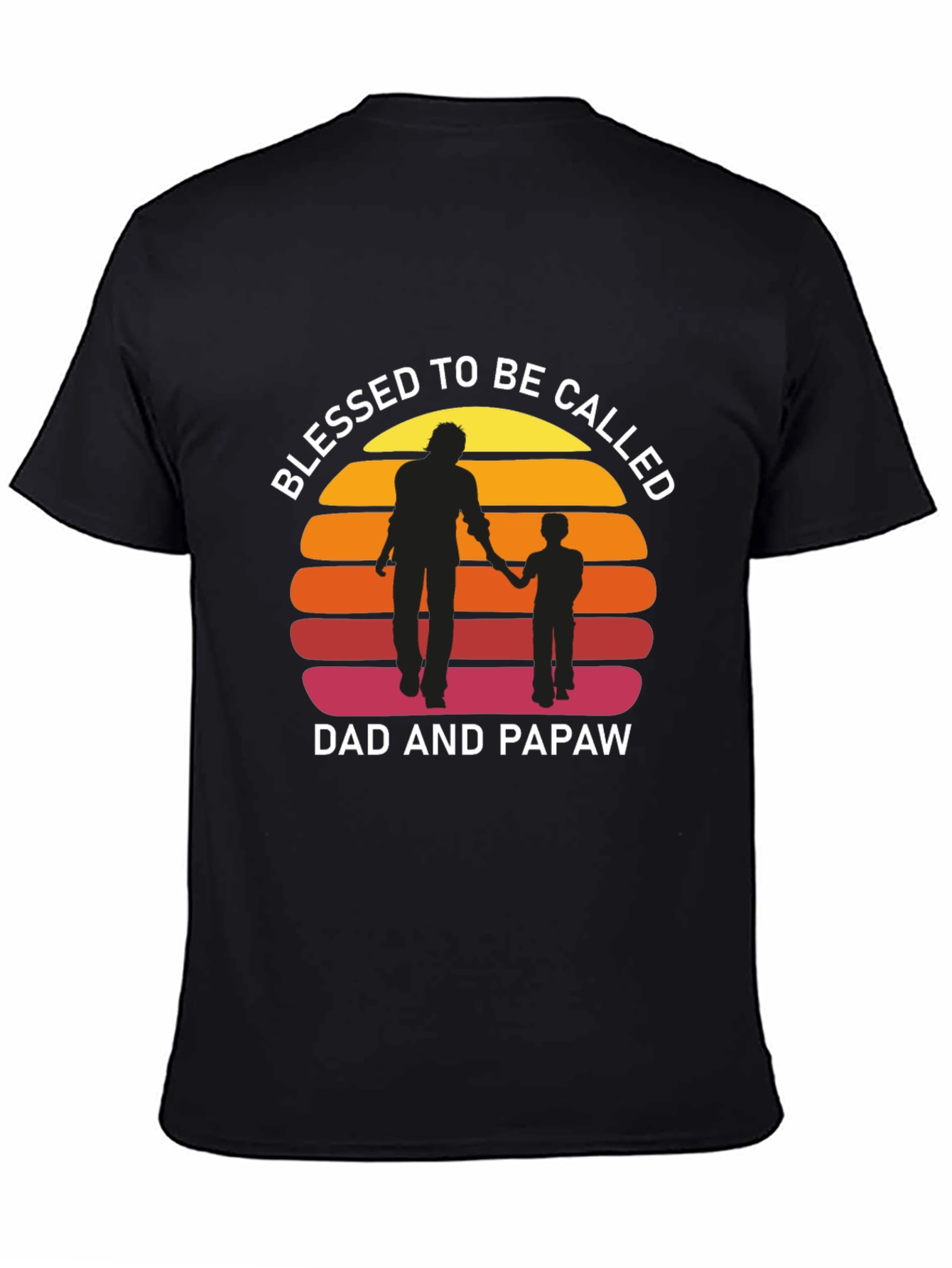 Blessed Dad & Papaw Graphic Tee