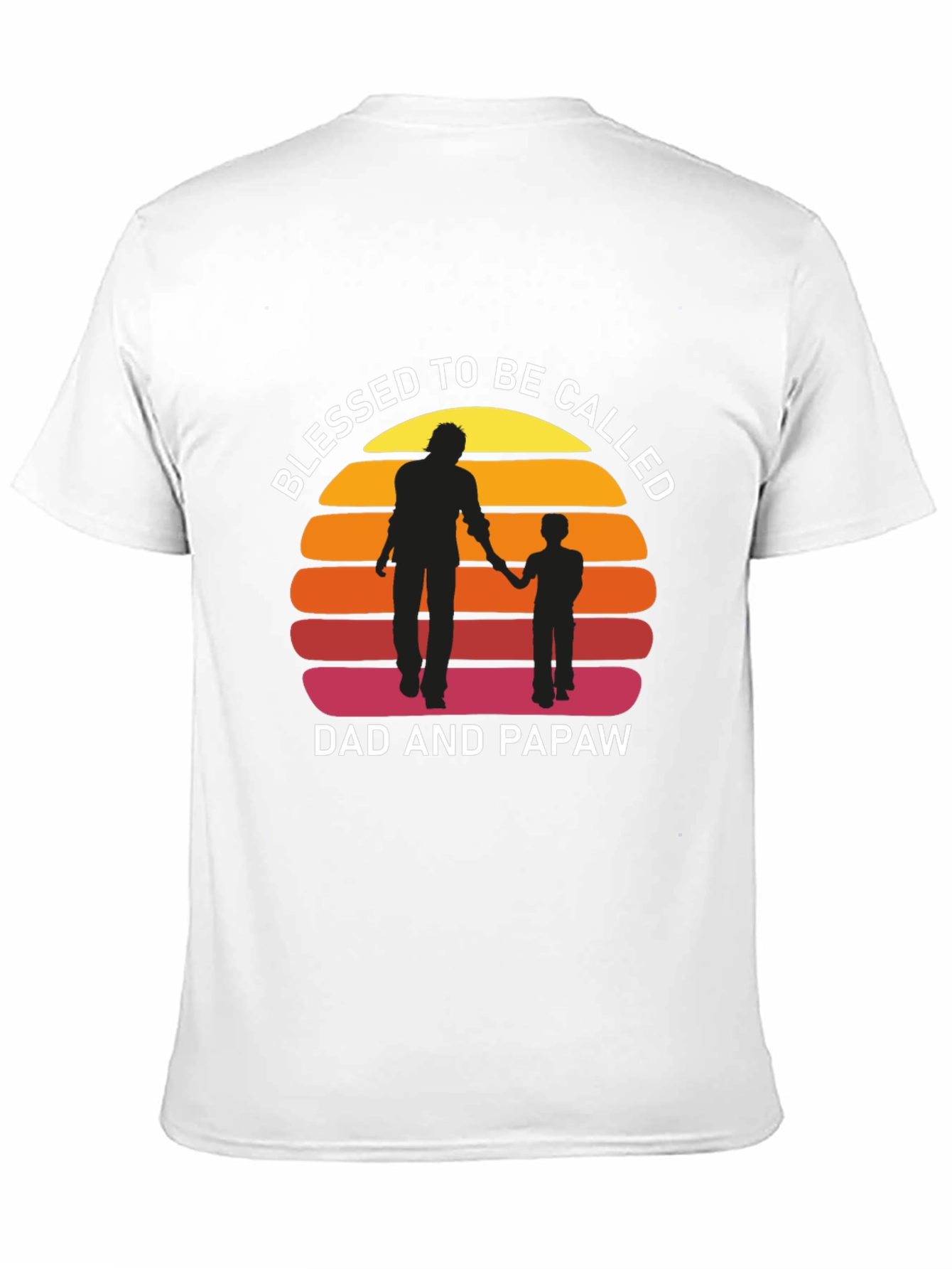 Blessed Dad & Papaw Graphic Tee