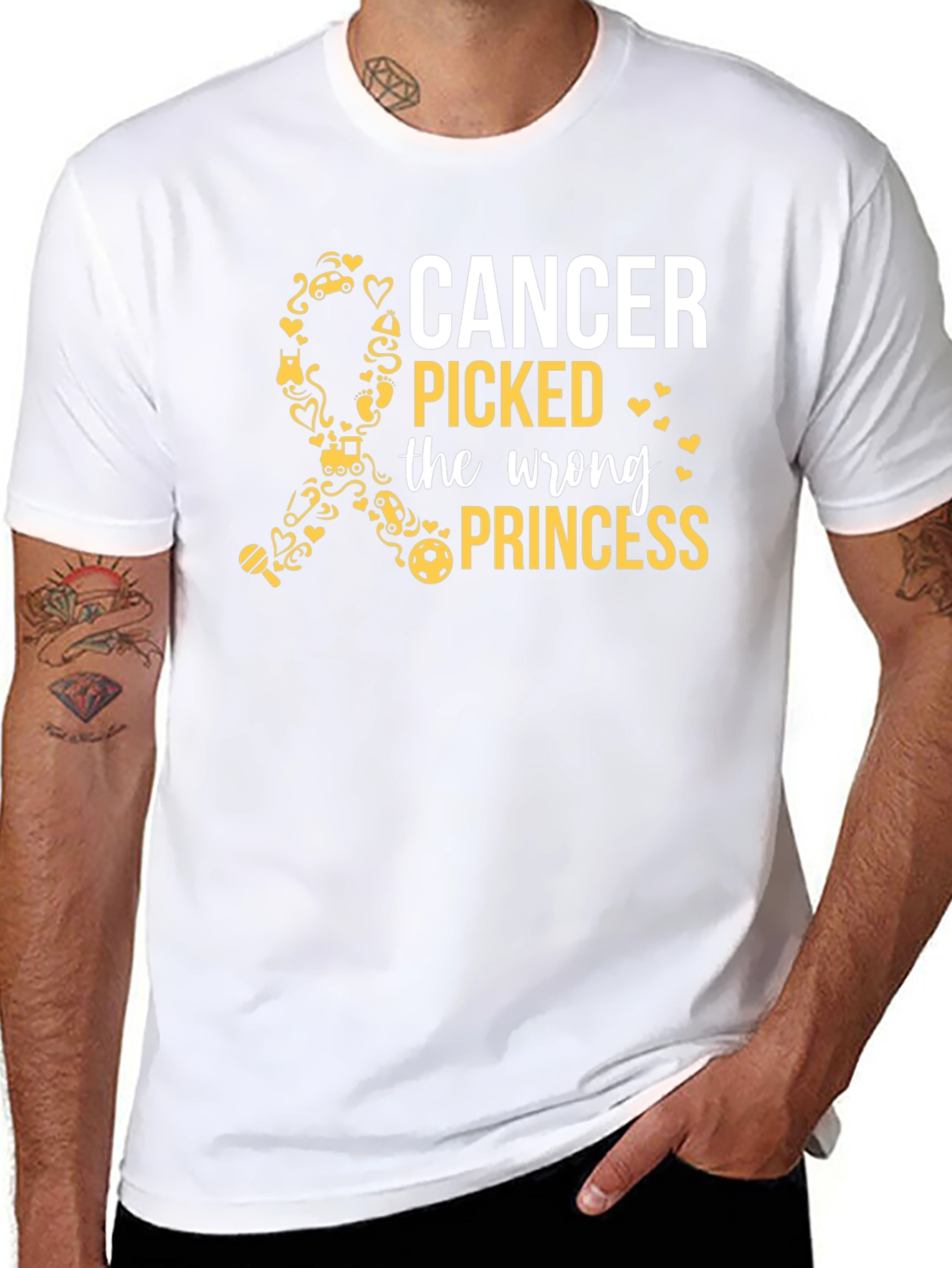 Cancer Picked the Wrong Princess T-Shirt