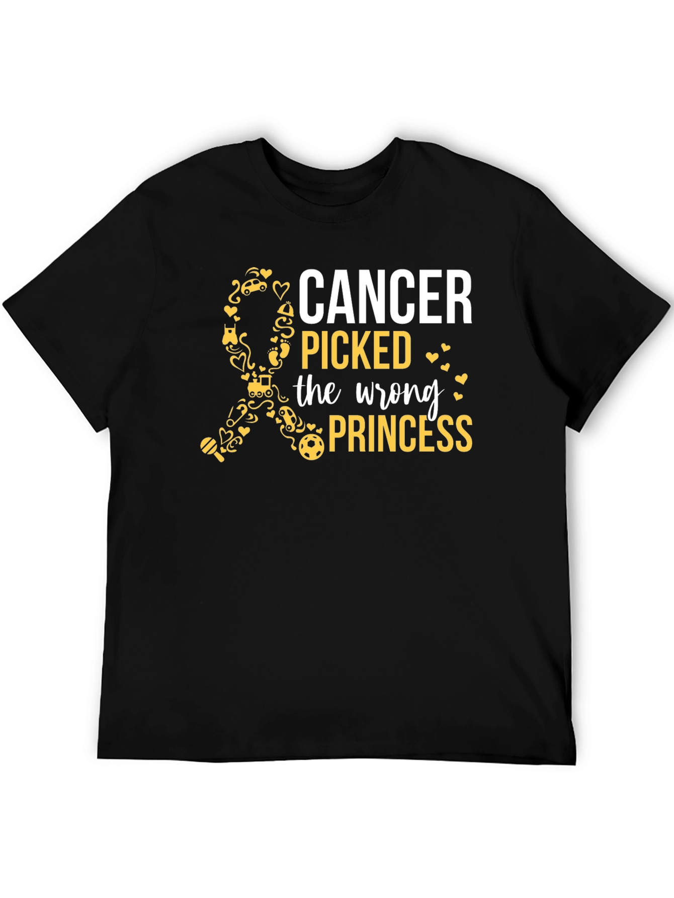 Cancer Picked the Wrong Princess T-Shirt