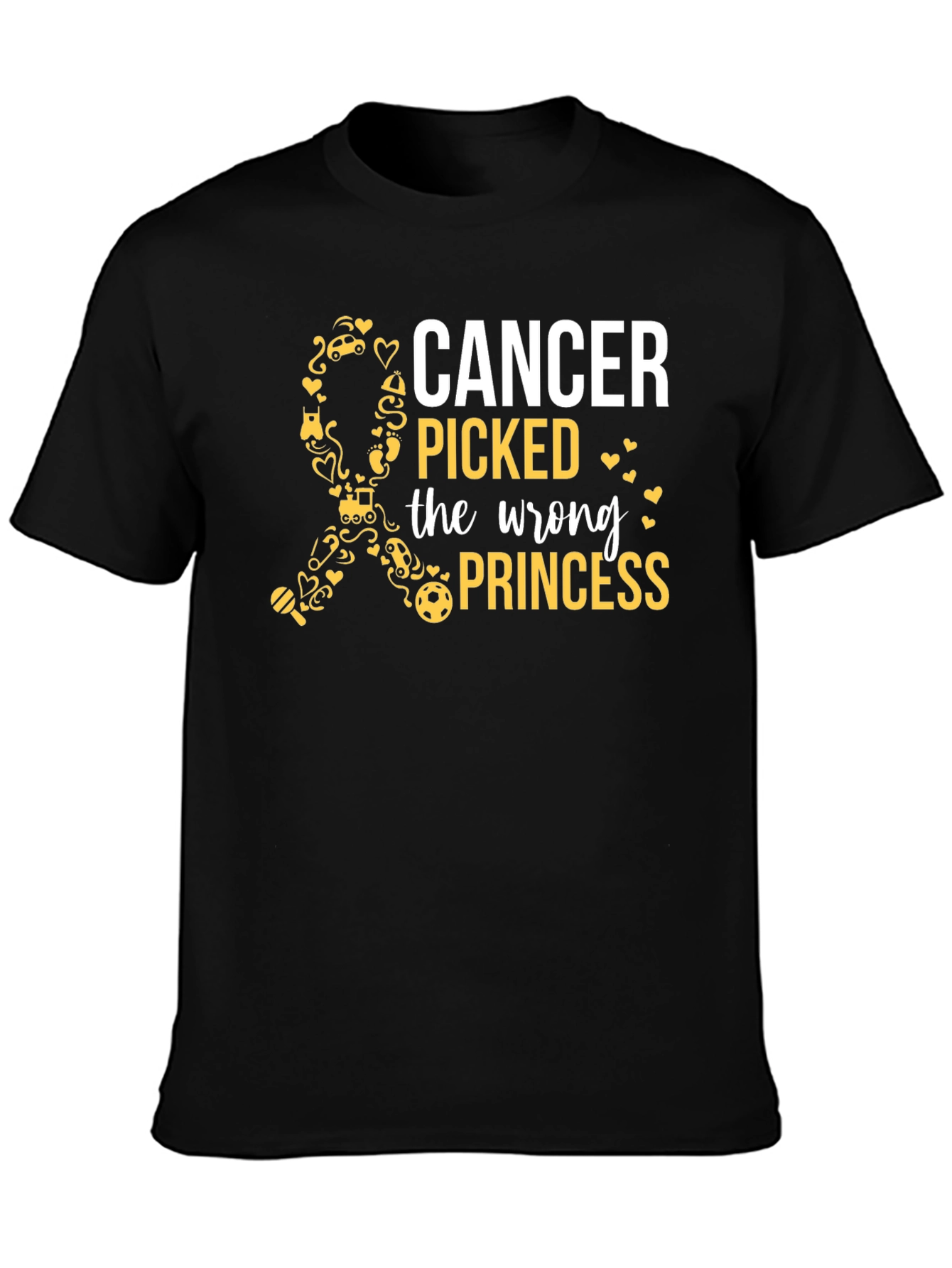 Cancer Picked the Wrong Princess T-Shirt