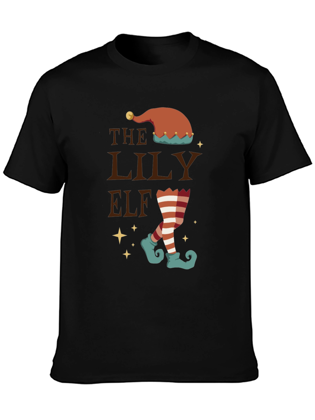 The Lily Elf Christmas T-Shirt - Festive Holiday Tee