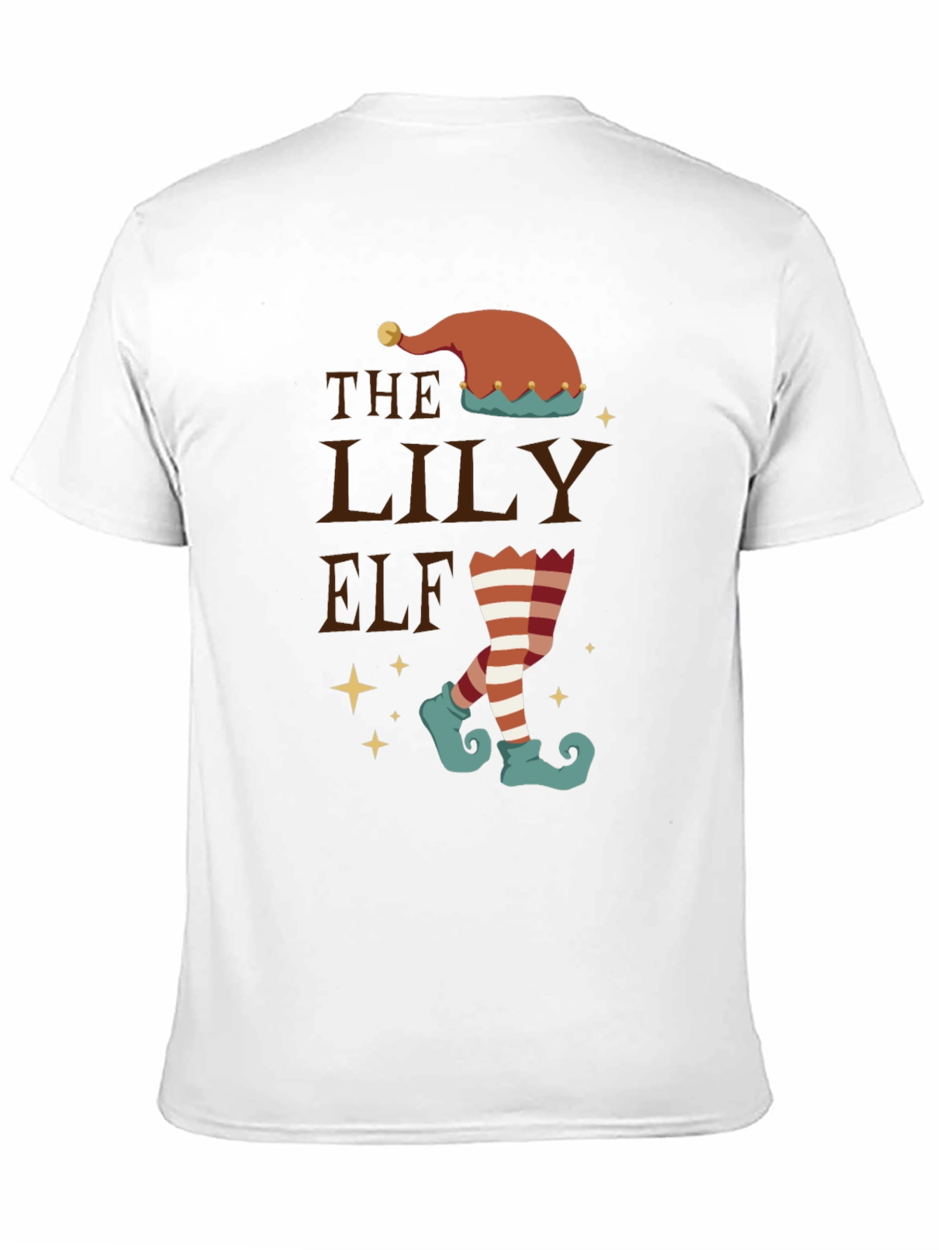 The Lily Elf Christmas T-Shirt - Festive Holiday Tee