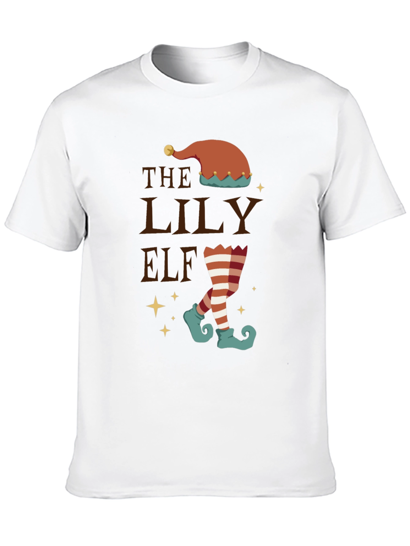 The Lily Elf Christmas T-Shirt - Festive Holiday Tee