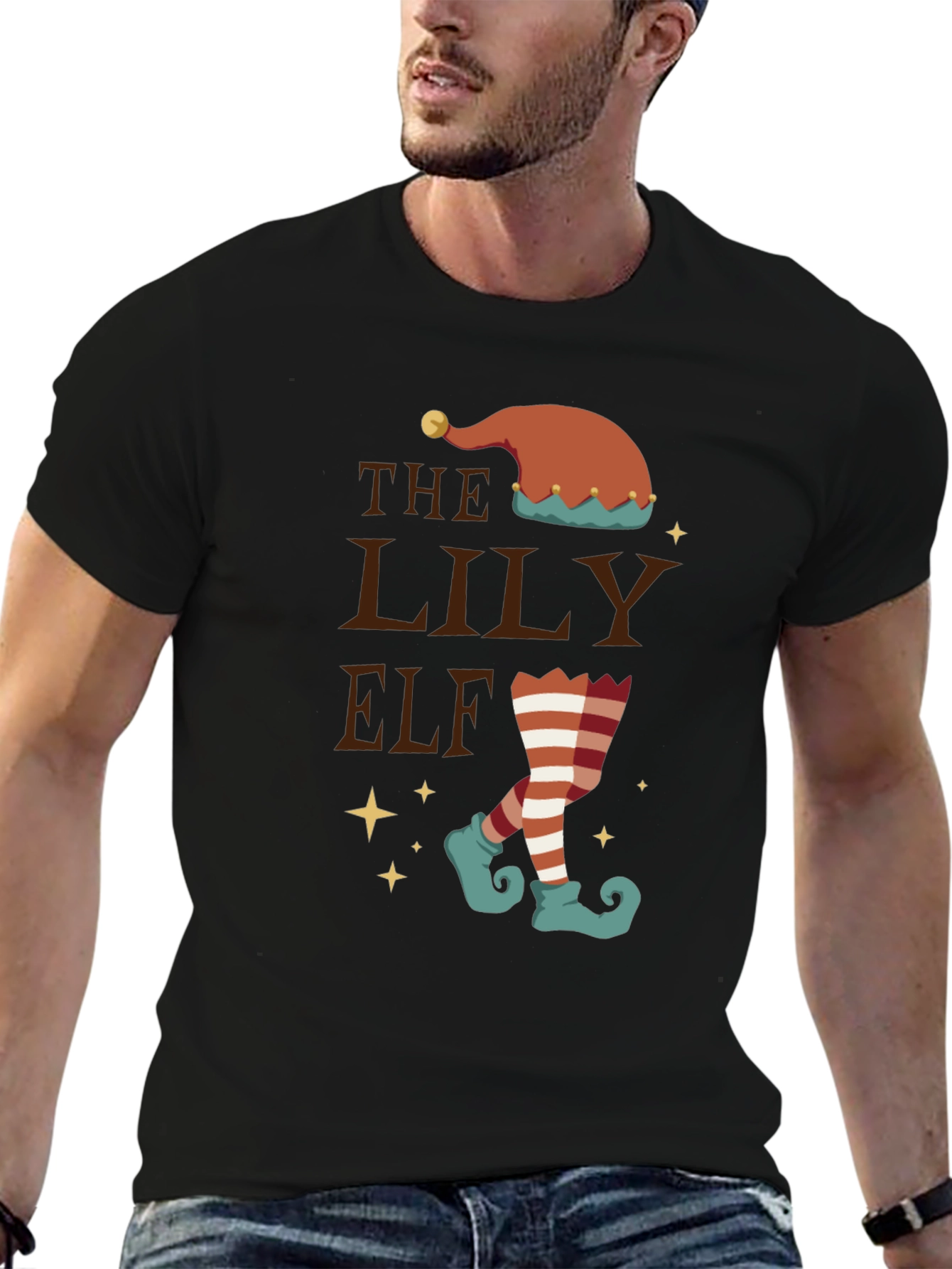 The Lily Elf Christmas T-Shirt - Festive Holiday Tee
