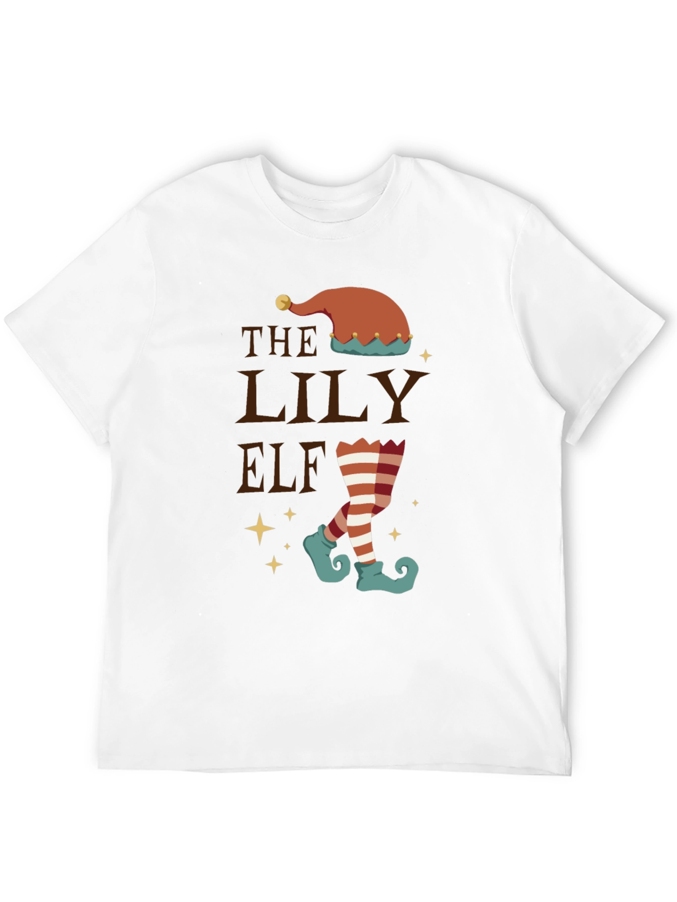 The Lily Elf Christmas T-Shirt - Festive Holiday Tee