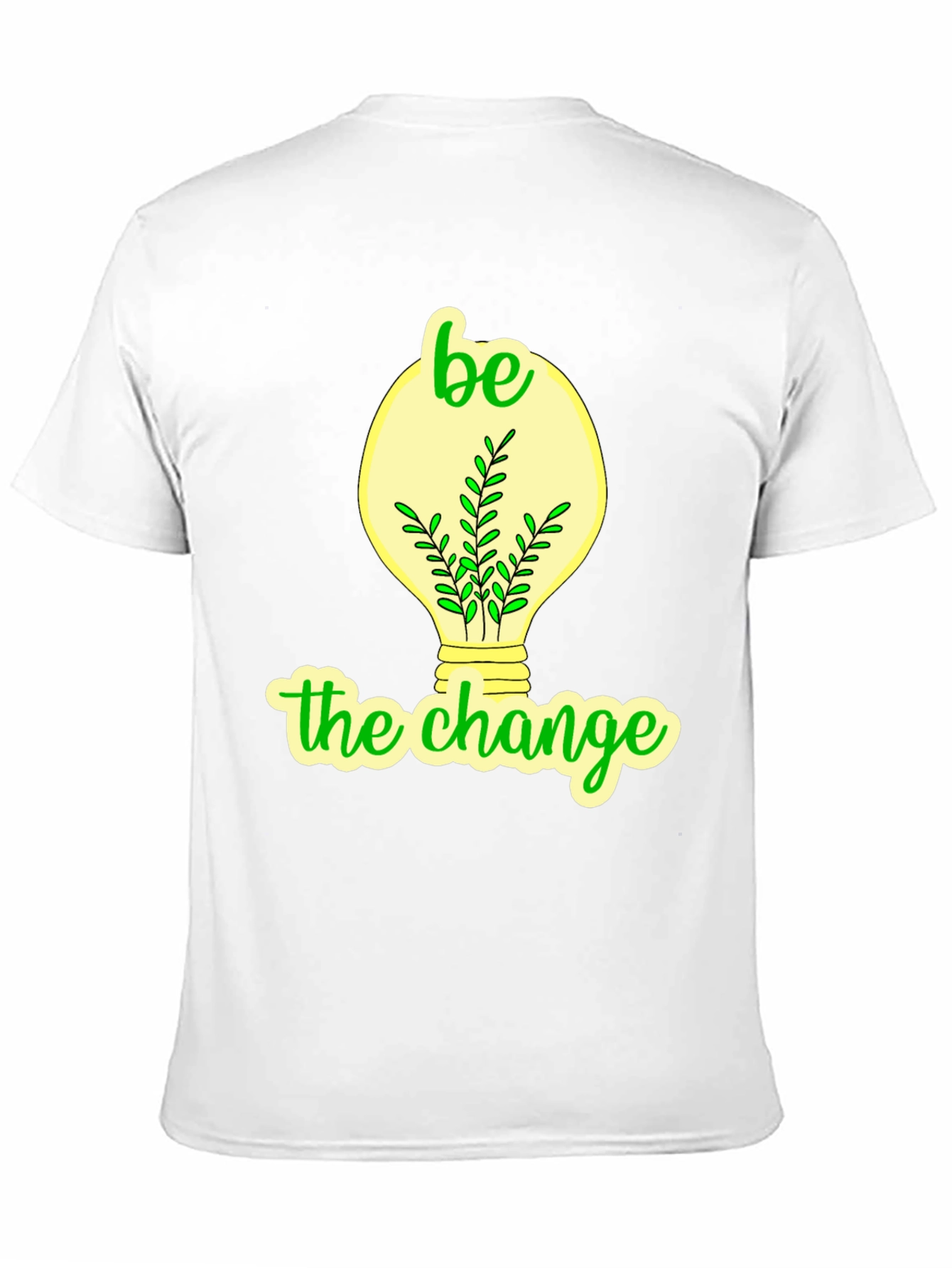Eco-Friendly Be the Change Graphic Tee