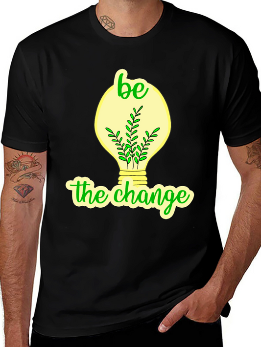 Eco-Friendly Be the Change Graphic Tee
