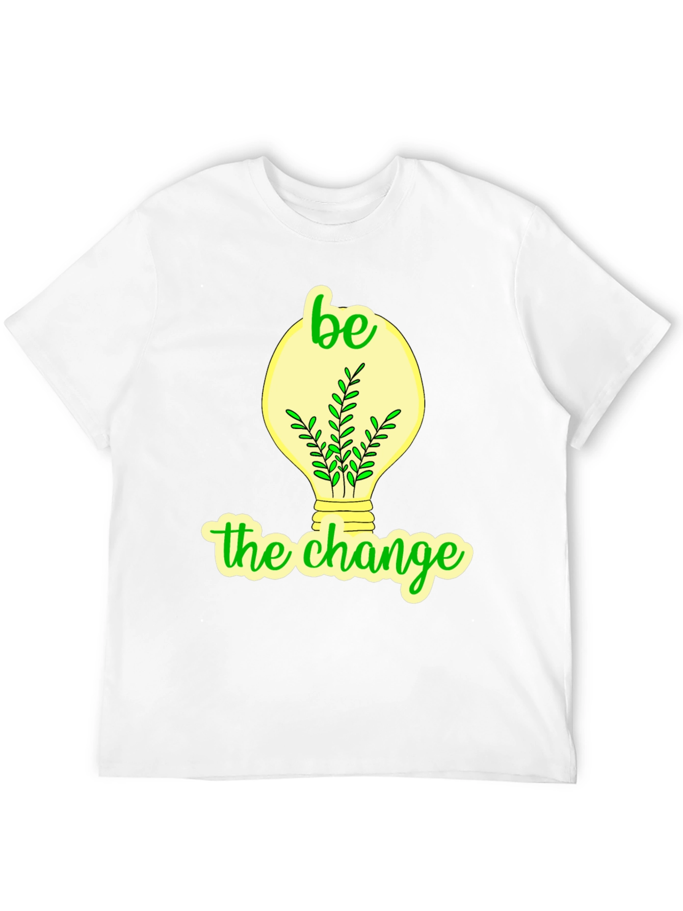Eco-Friendly Be the Change Graphic Tee