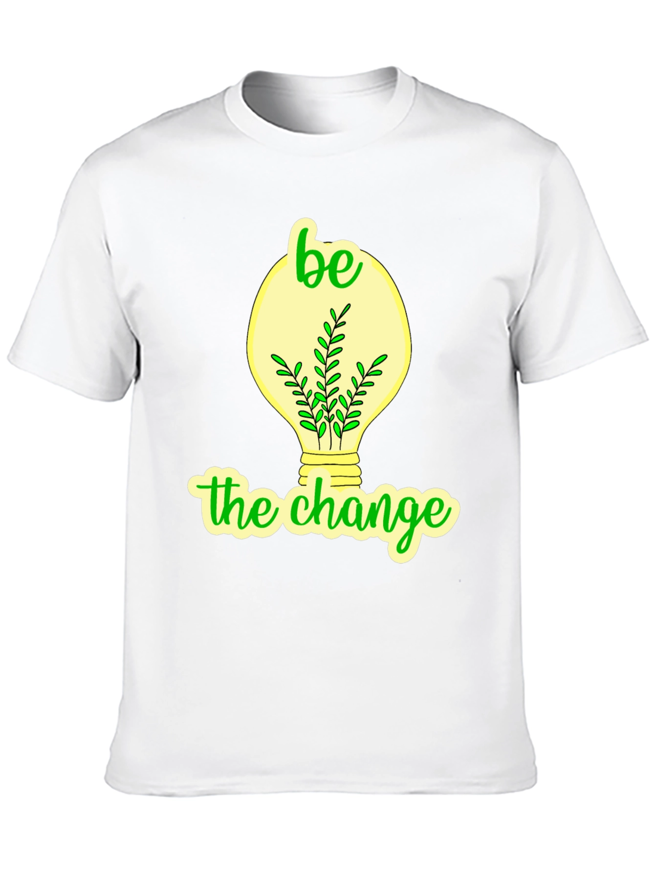 Eco-Friendly Be the Change Graphic Tee