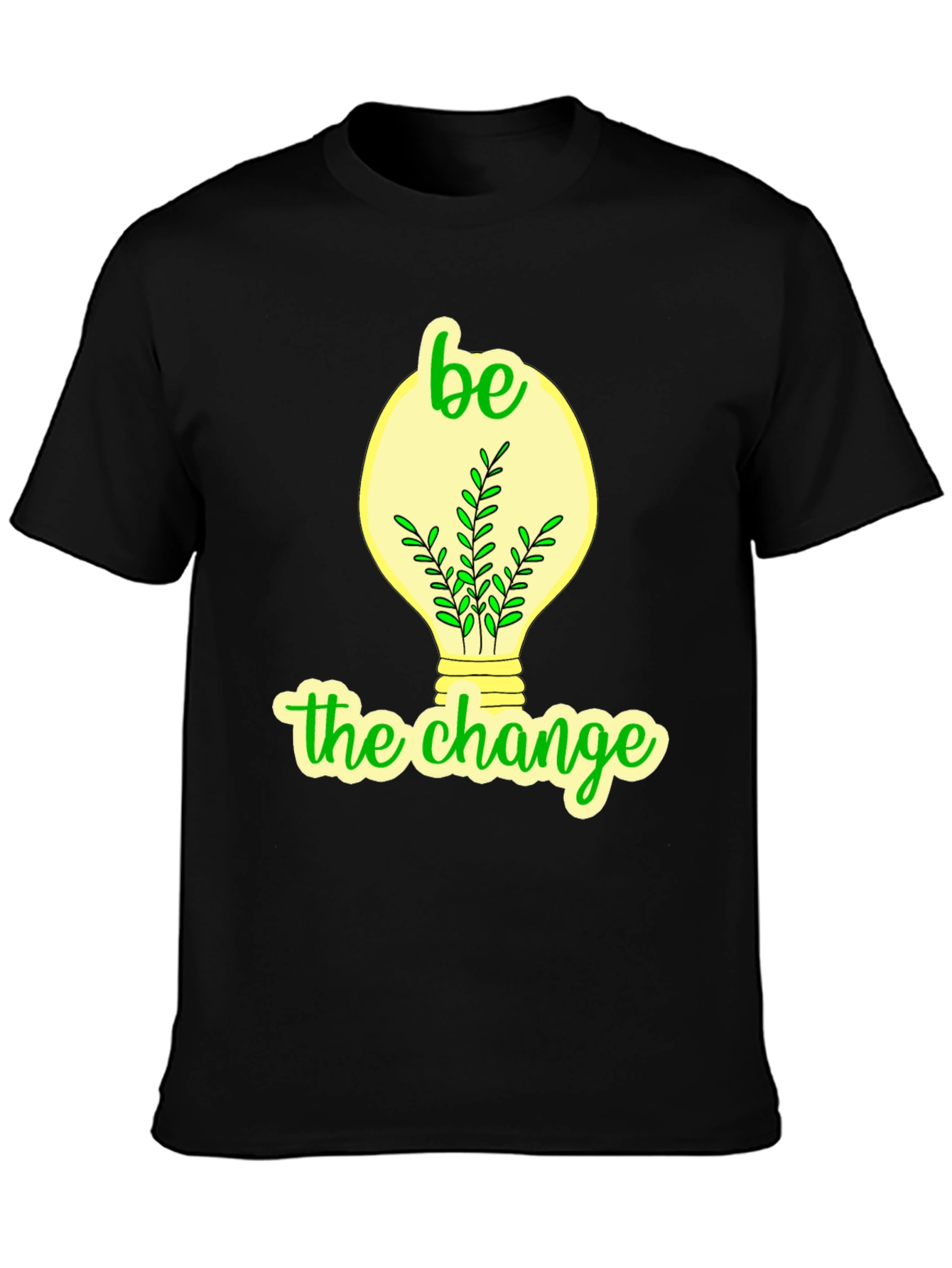 Eco-Friendly Be the Change Graphic Tee